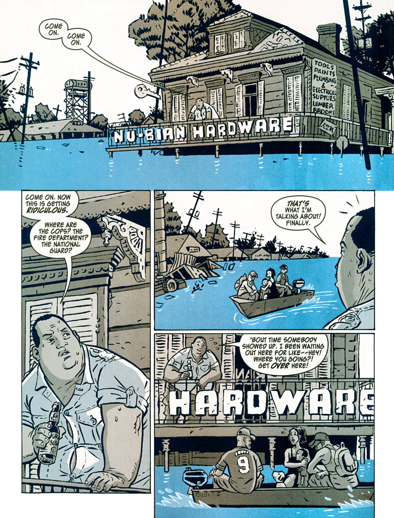 Read online Dark Rain: A New Orleans Story comic -  Issue # TPB - 23