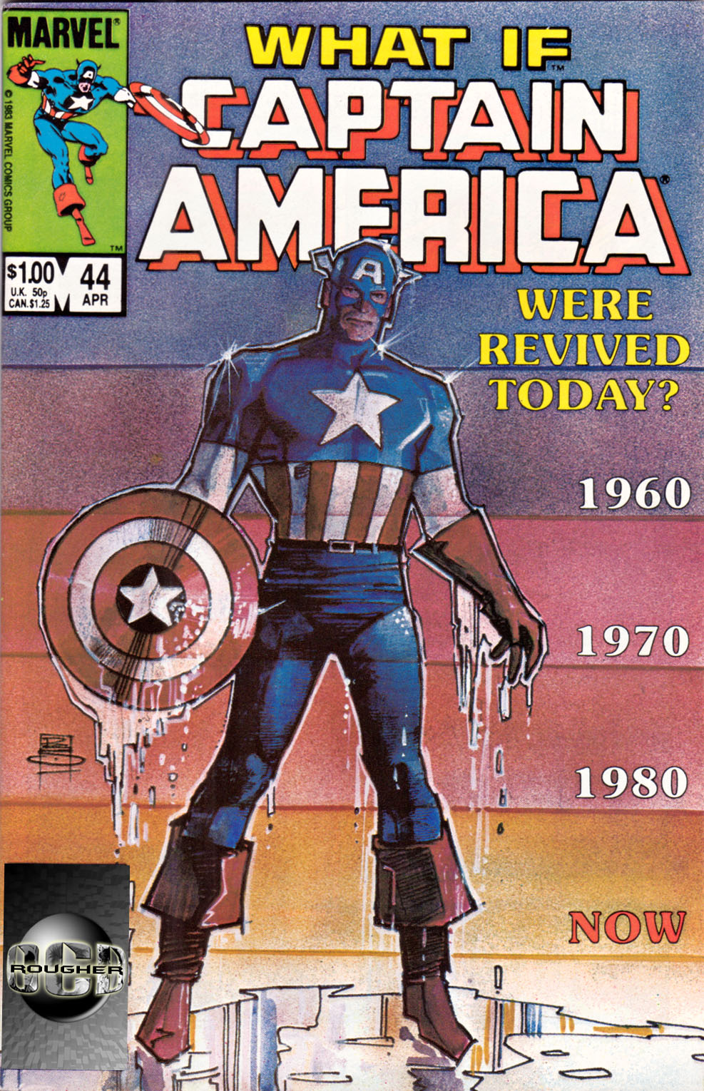 Read online What If? (1977) comic -  Issue #44 - Captain America were revived today - 1
