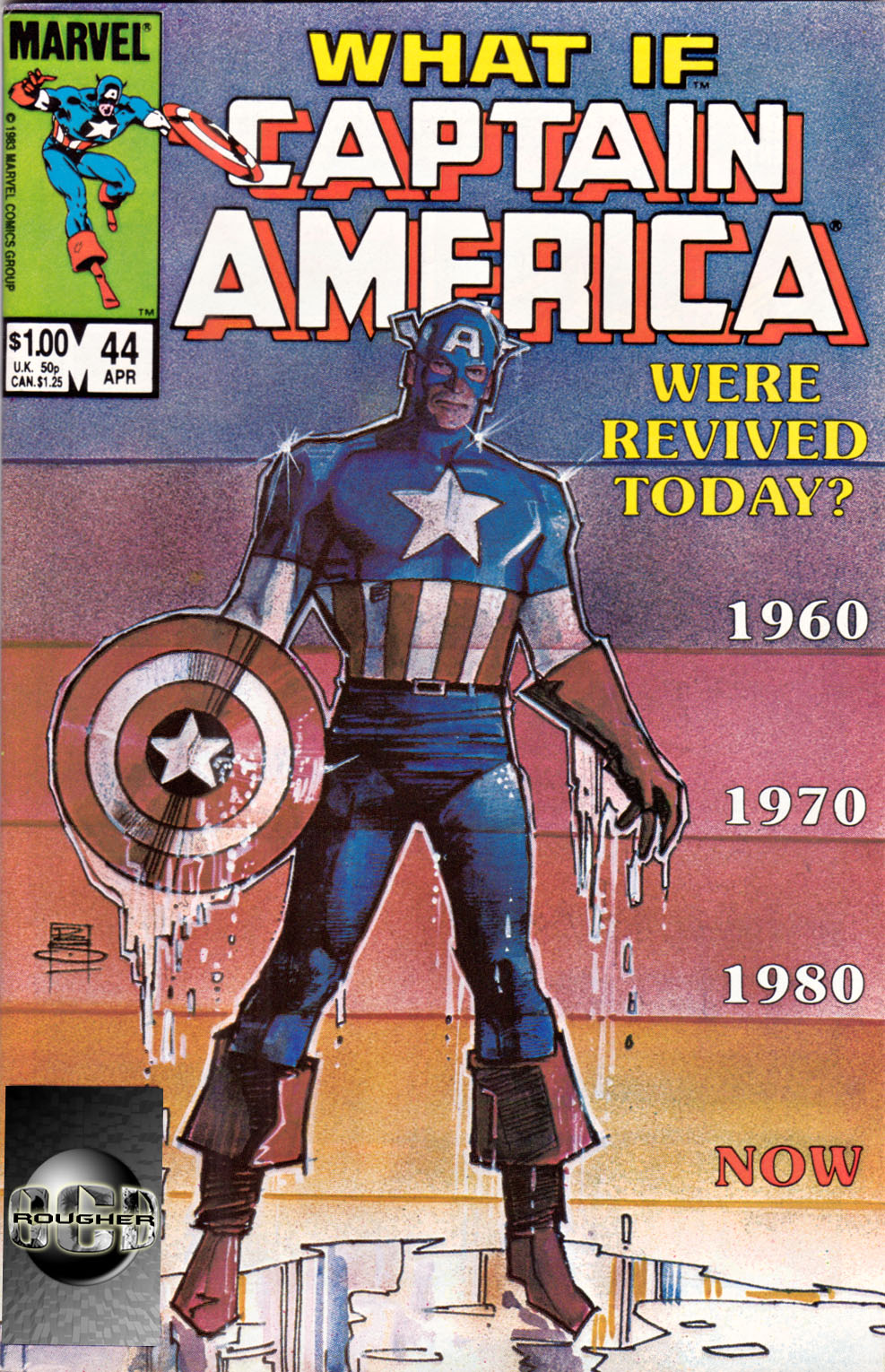 <{ $series->title }} issue 44 - Captain America were revived today - Page 1