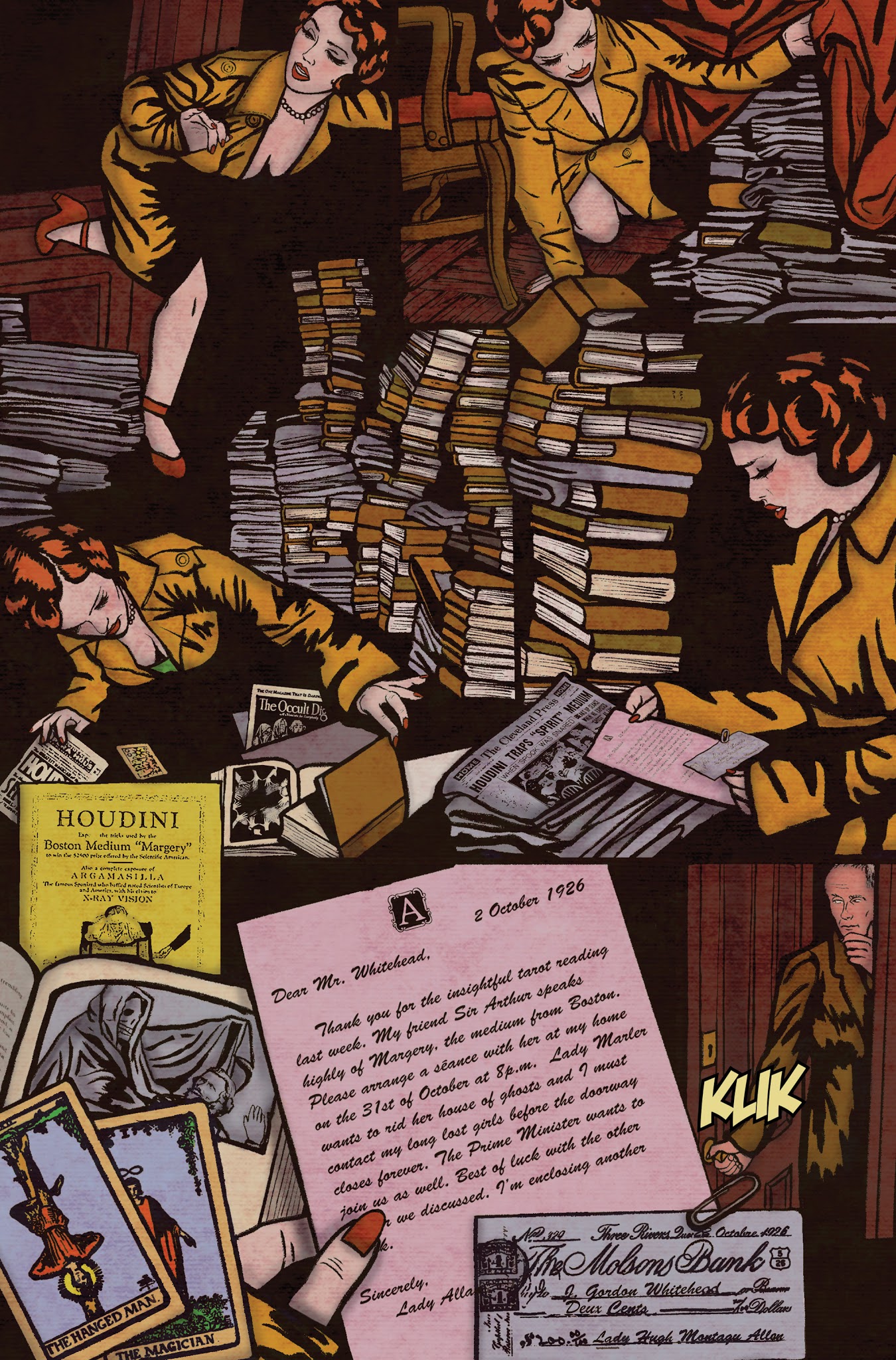 Read online Minky Woodcock: The Girl who Handcuffed Houdini comic -  Issue #3 - 9