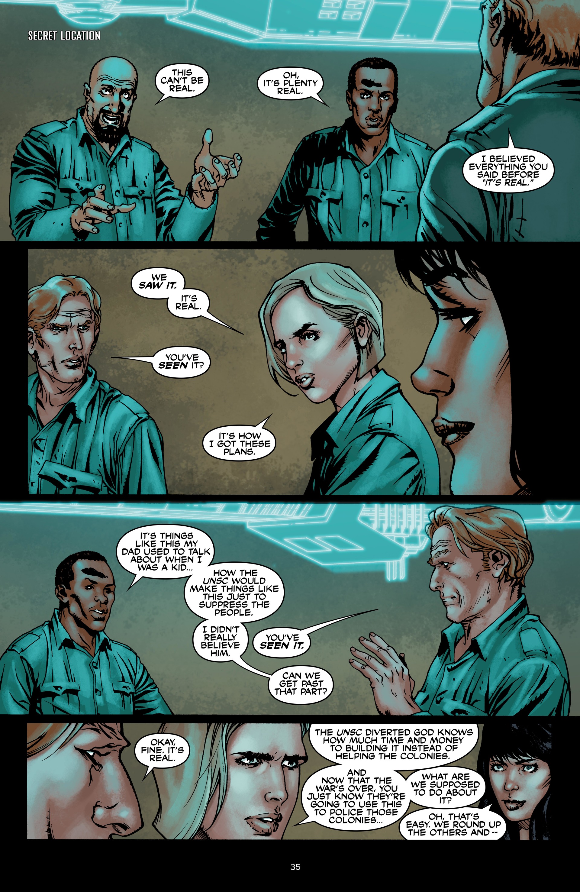 Read online Halo: Initiation and Escalation comic -  Issue # TPB (Part 1) - 37