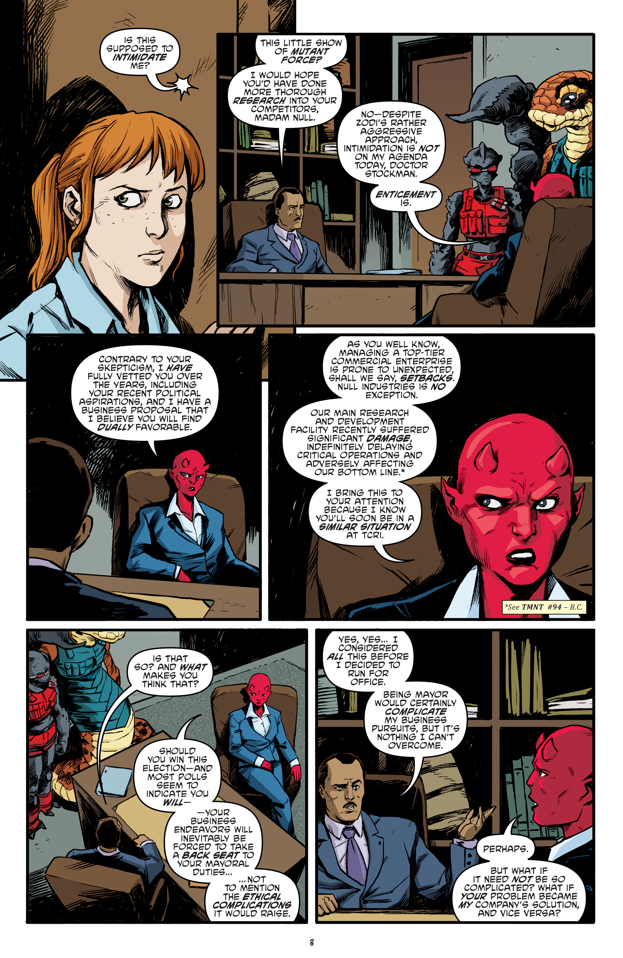 Read online Teenage Mutant Ninja Turtles (2011) comic -  Issue #96 - 10