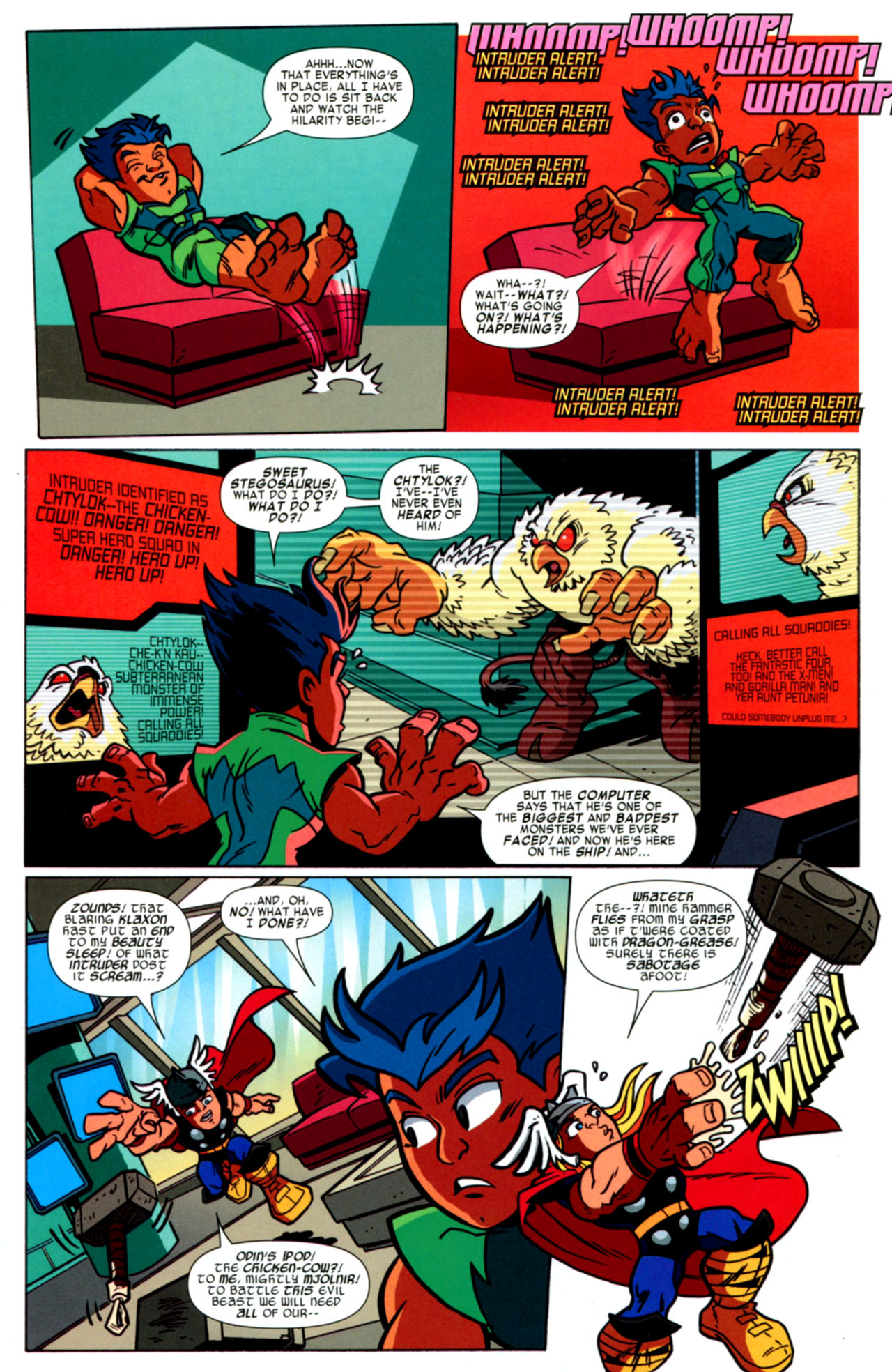 Read online Super Hero Squad comic -  Issue #4 - 21