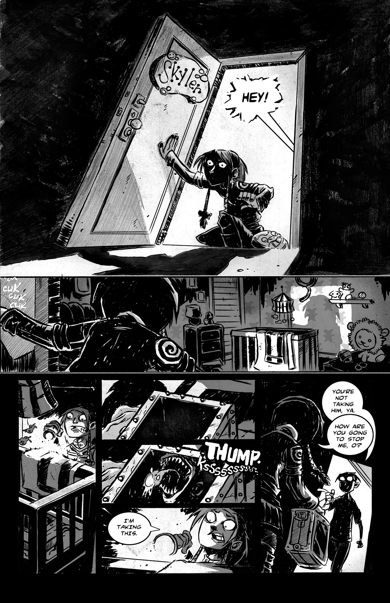 Read online Eldritch! comic -  Issue #2 - 18