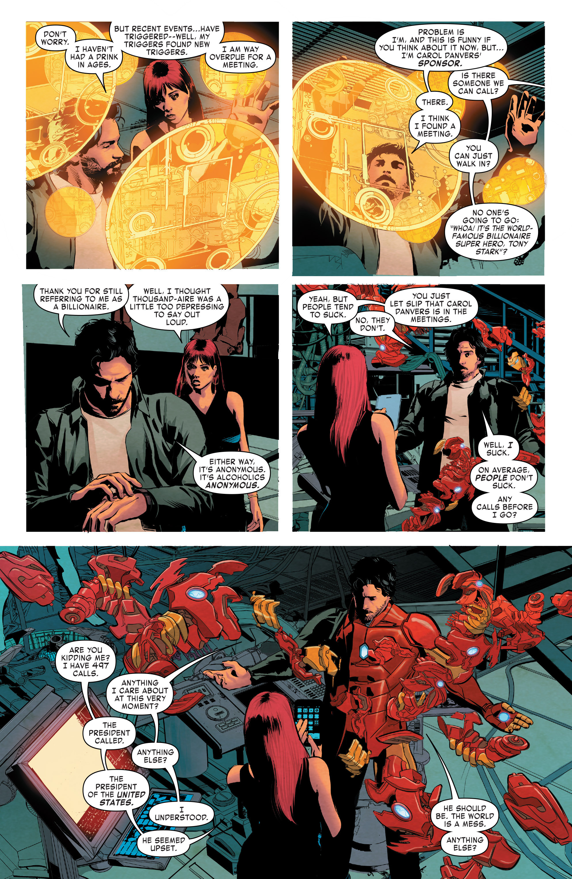 Read online Invincible Iron Man (2015) comic -  Issue #14 - 5