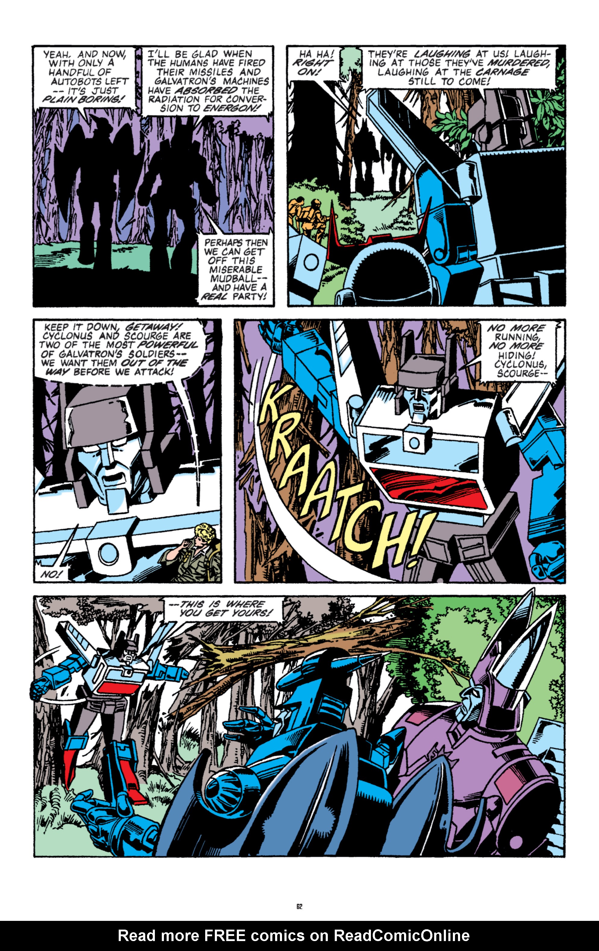 Read online The Transformers Classics comic -  Issue # TPB 6 - 62