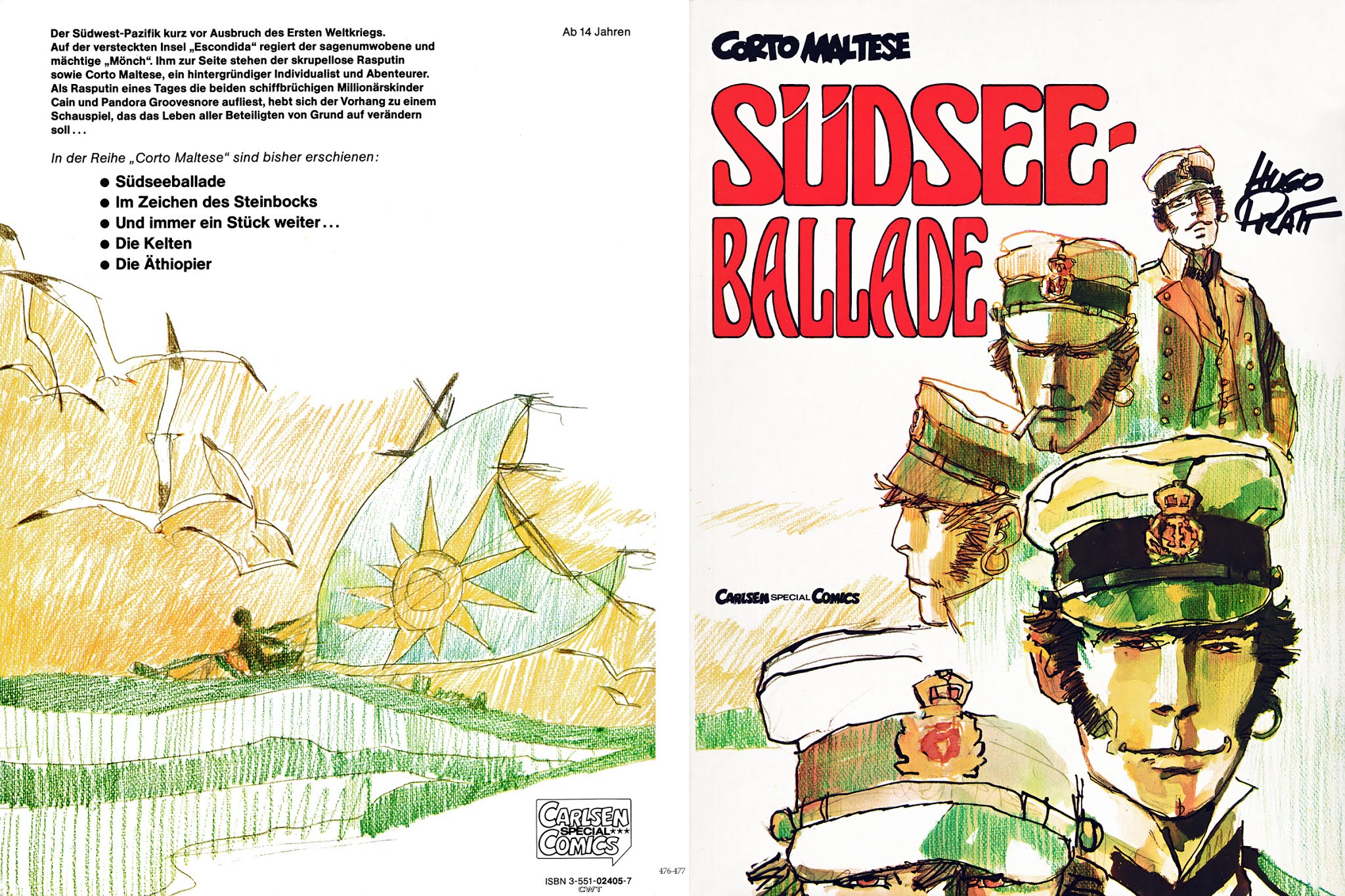 Read online Corto Maltese comic -  Issue # TPB 2 (Part 5) - 17