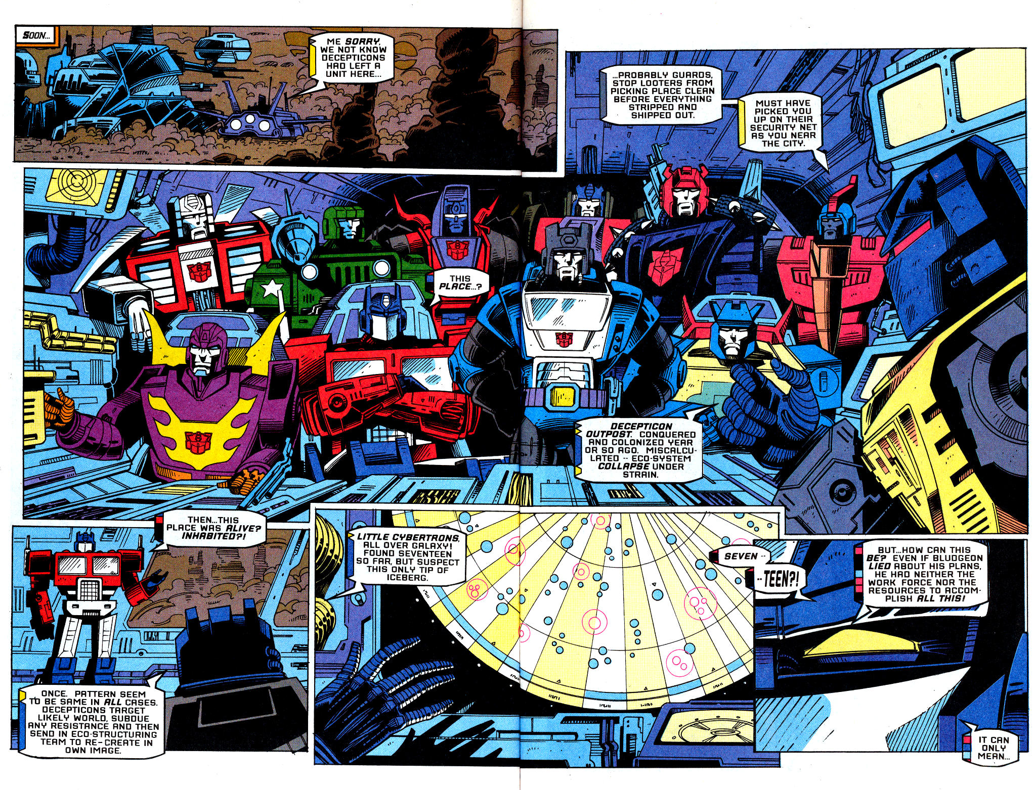 Transformers Generation 2 (1993) 001 Read All Comics Online For Free
