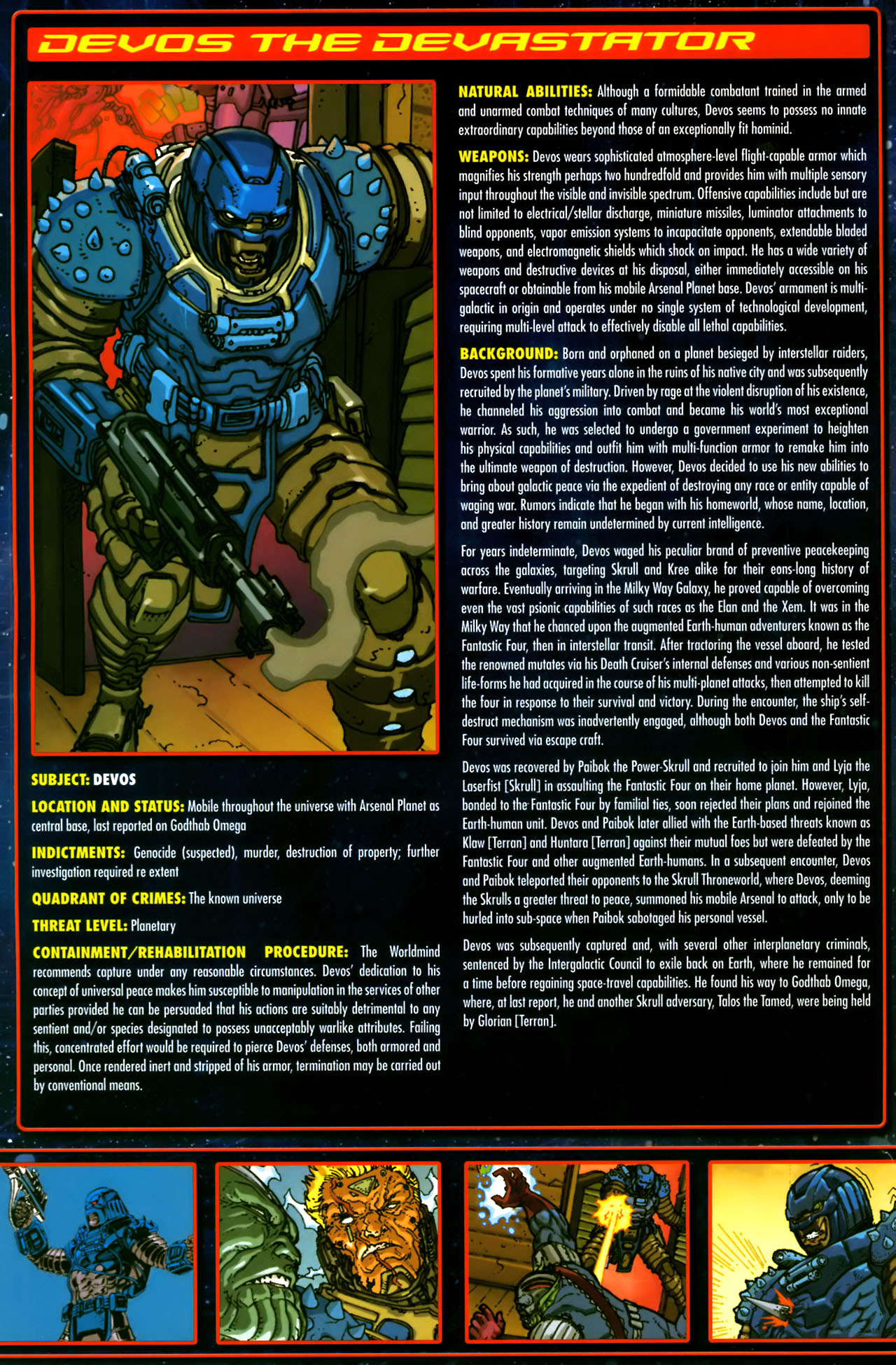 Read online Annihilation:  The  Nova Corps Files comic -  Issue #Annihilation:  The  Nova Corps Files Full - 10