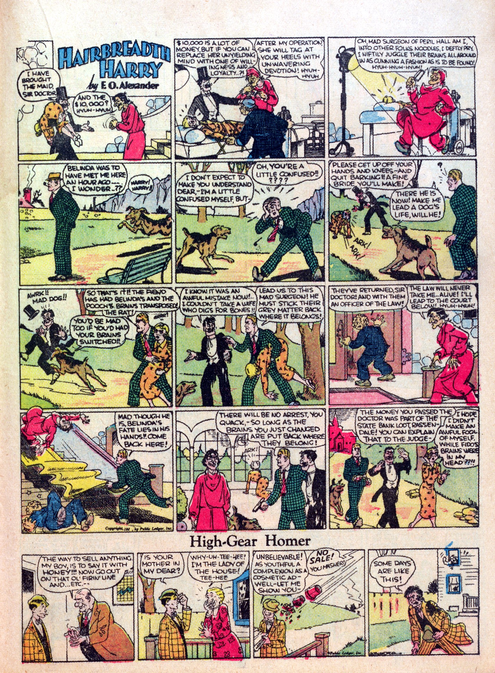 Read online Famous Funnies comic -  Issue #12 - 33