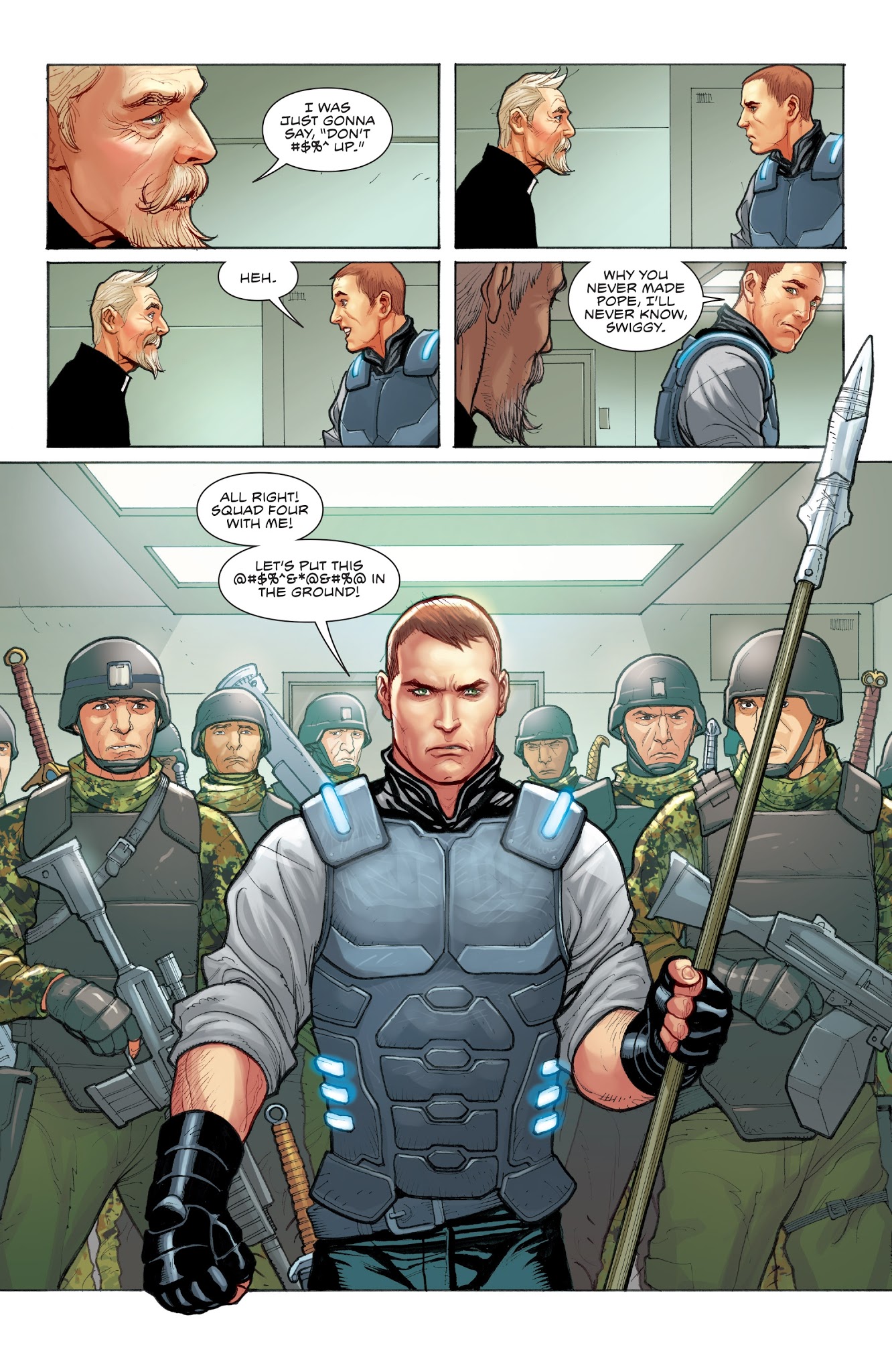 Read online Skybourne comic -  Issue #4 - 7