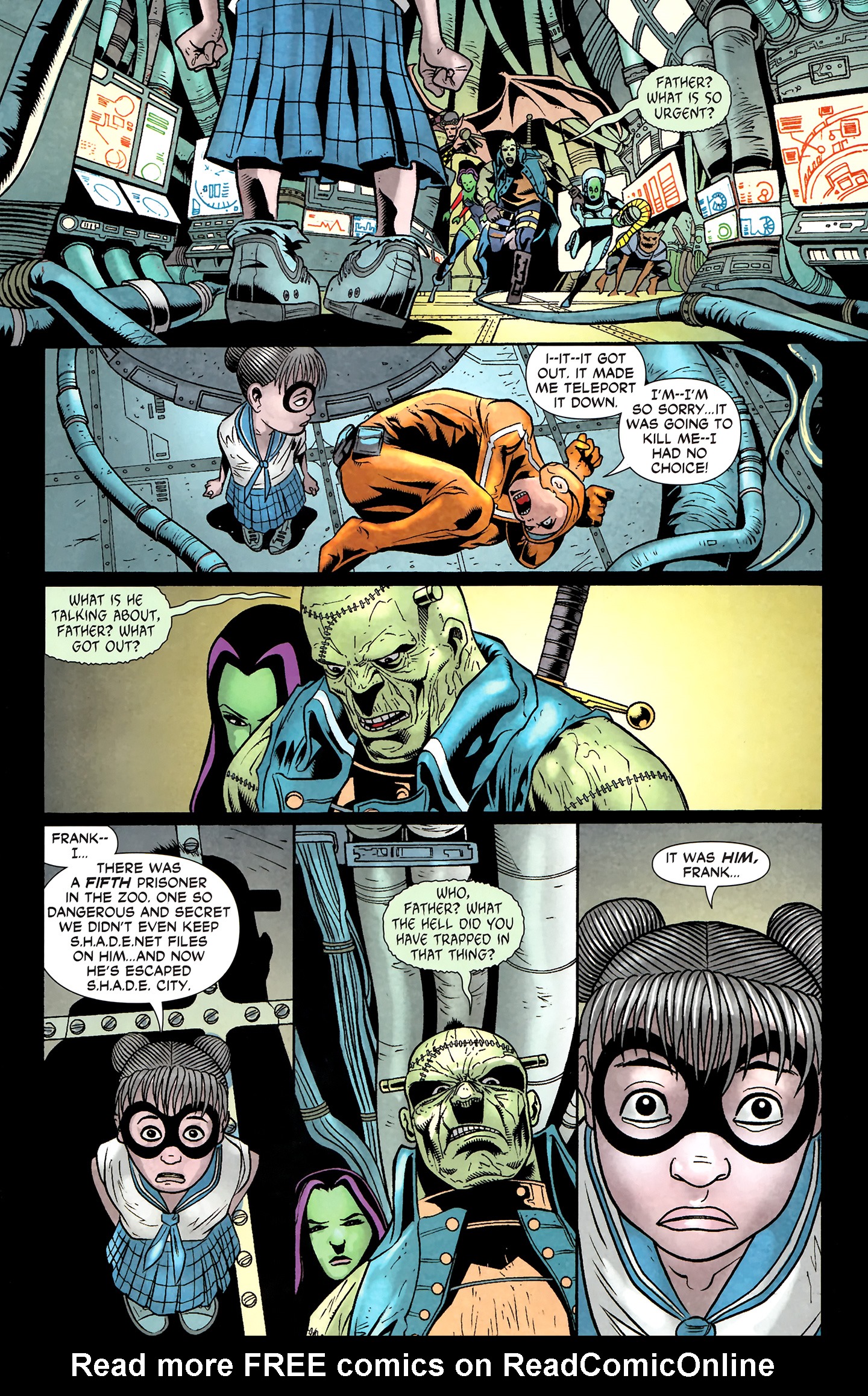 Read online Frankenstein, Agent of S.H.A.D.E. comic -  Issue #7 - 19