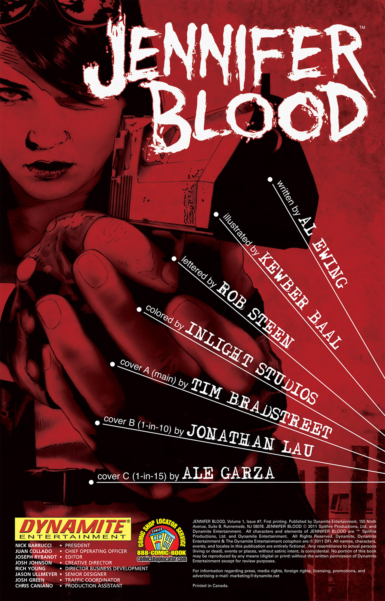 Read online Jennifer Blood comic -  Issue #7 - 4