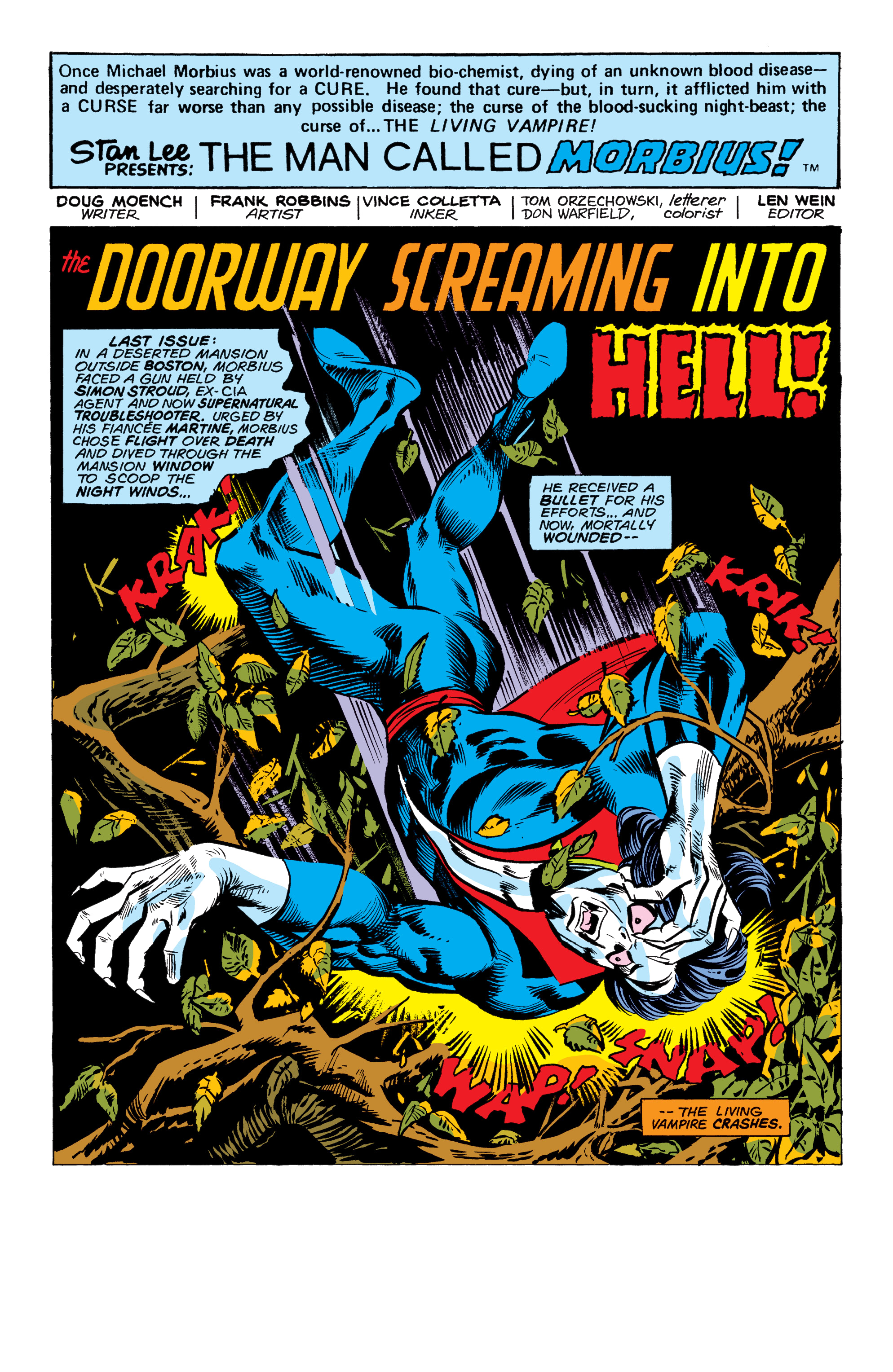 Read online Morbius Epic Collection comic -  Issue # The End of A Living Vampire (Part 1) - 24