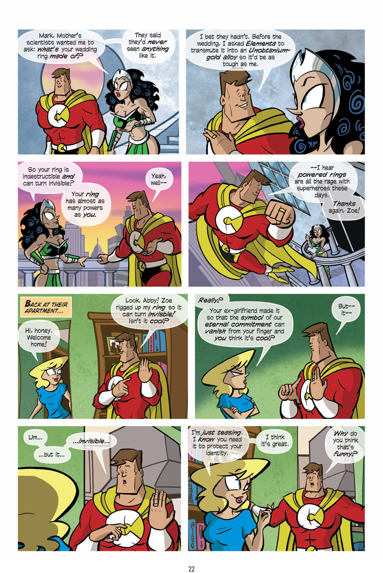 Read online Love and Capes comic -  Issue #13 - 18