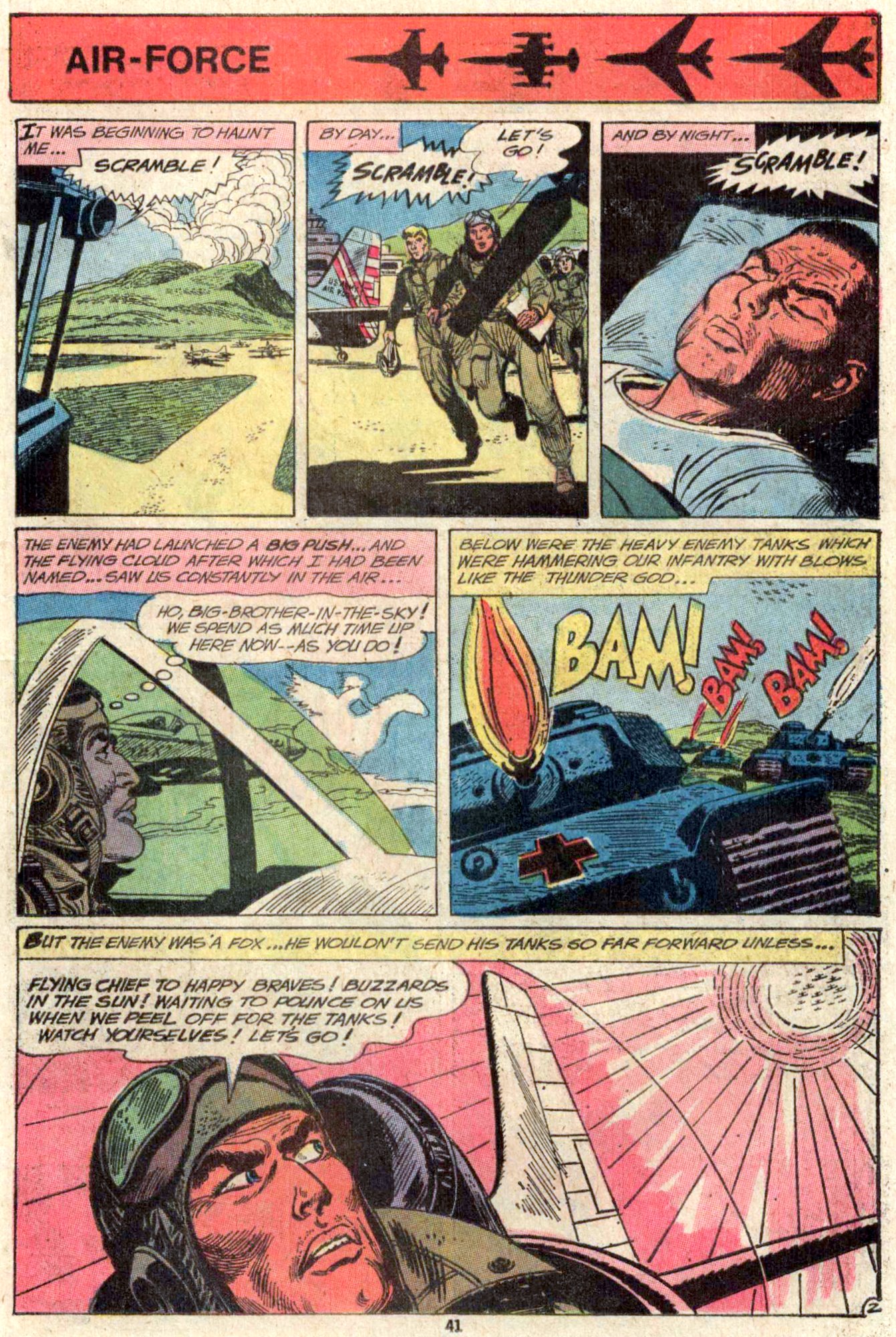 Read online Our Army at War (1952) comic -  Issue #242 - 42