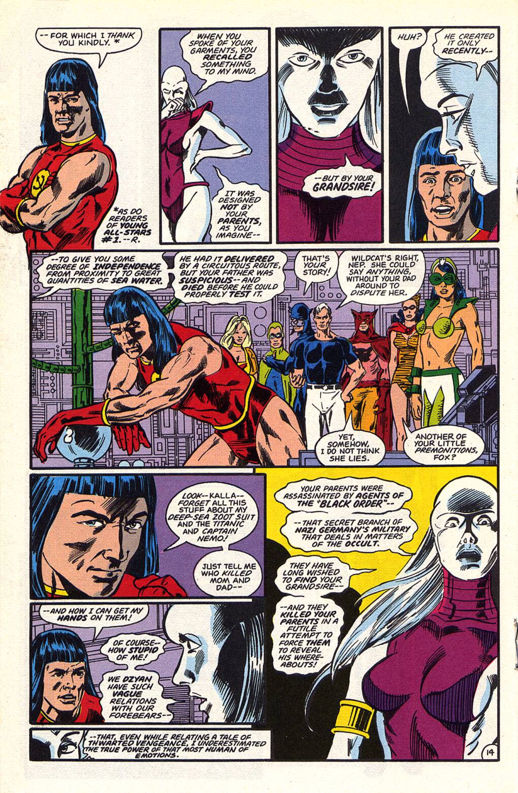 Read online Young All-Stars comic -  Issue #17 - 16