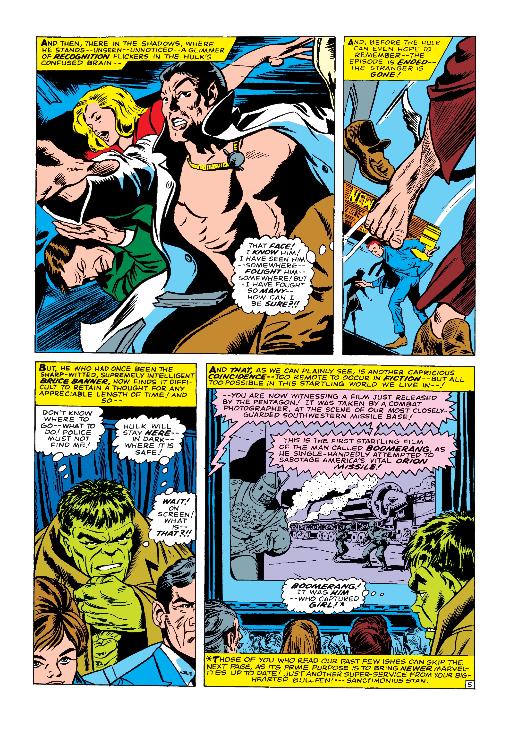Read online Marvel Masterworks: The Incredible Hulk comic -  Issue # TPB 3 (Part 1) - 56