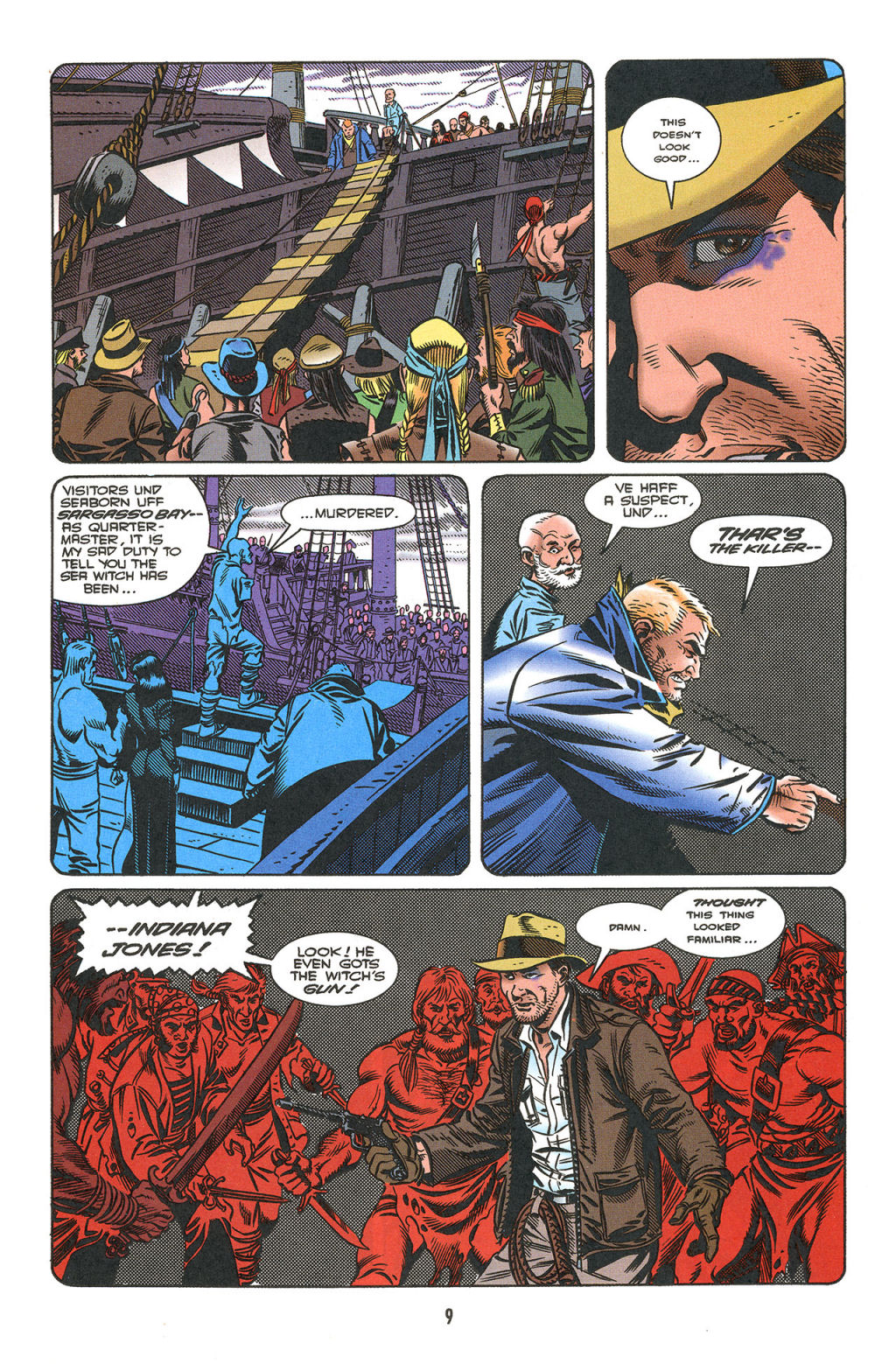 Read online Indiana Jones and the Sargasso Pirates comic -  Issue #3 - 11