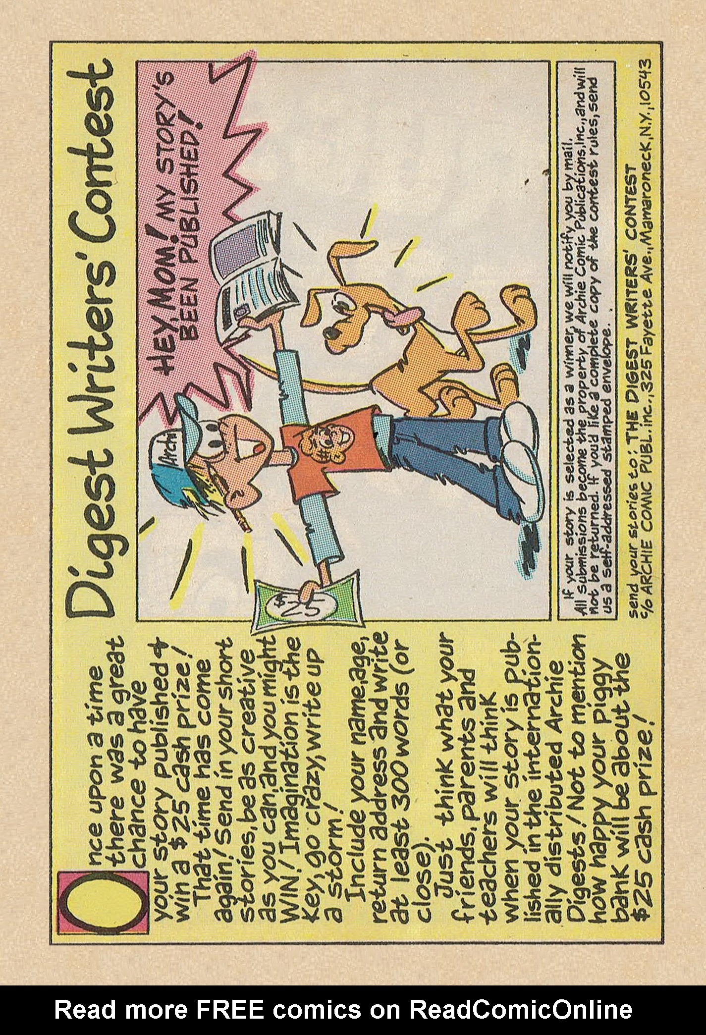 Read online Archie Annual Digest Magazine comic -  Issue #56 - 123