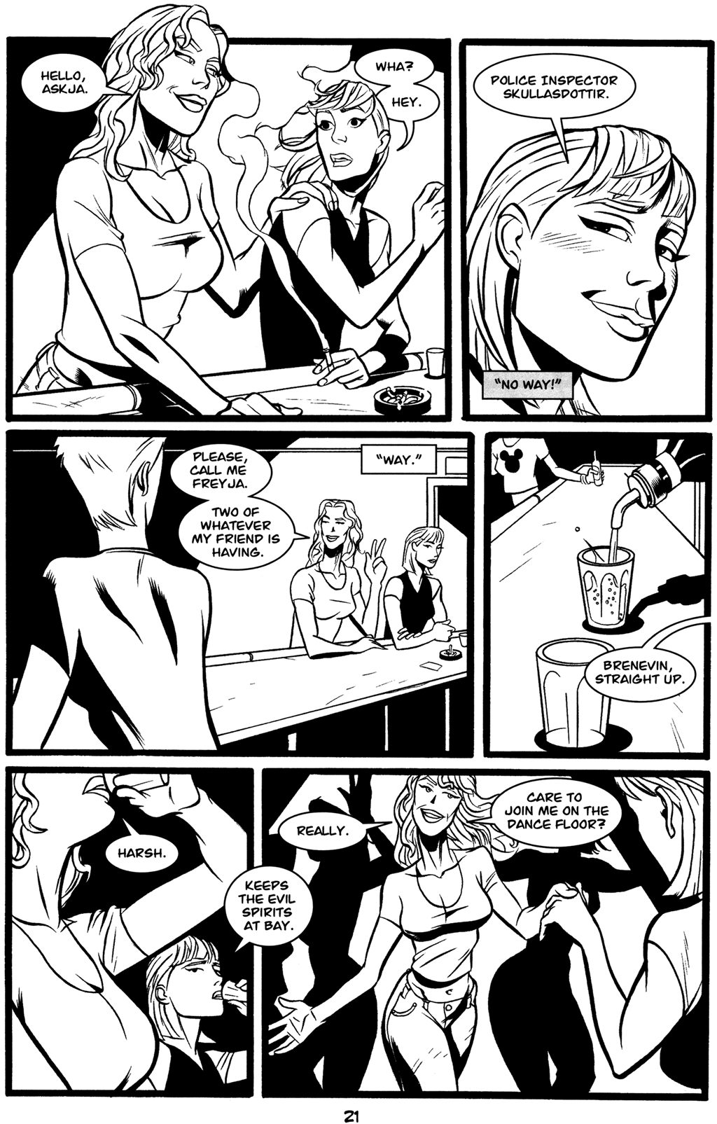 Read online Umbra comic -  Issue #1 - 24