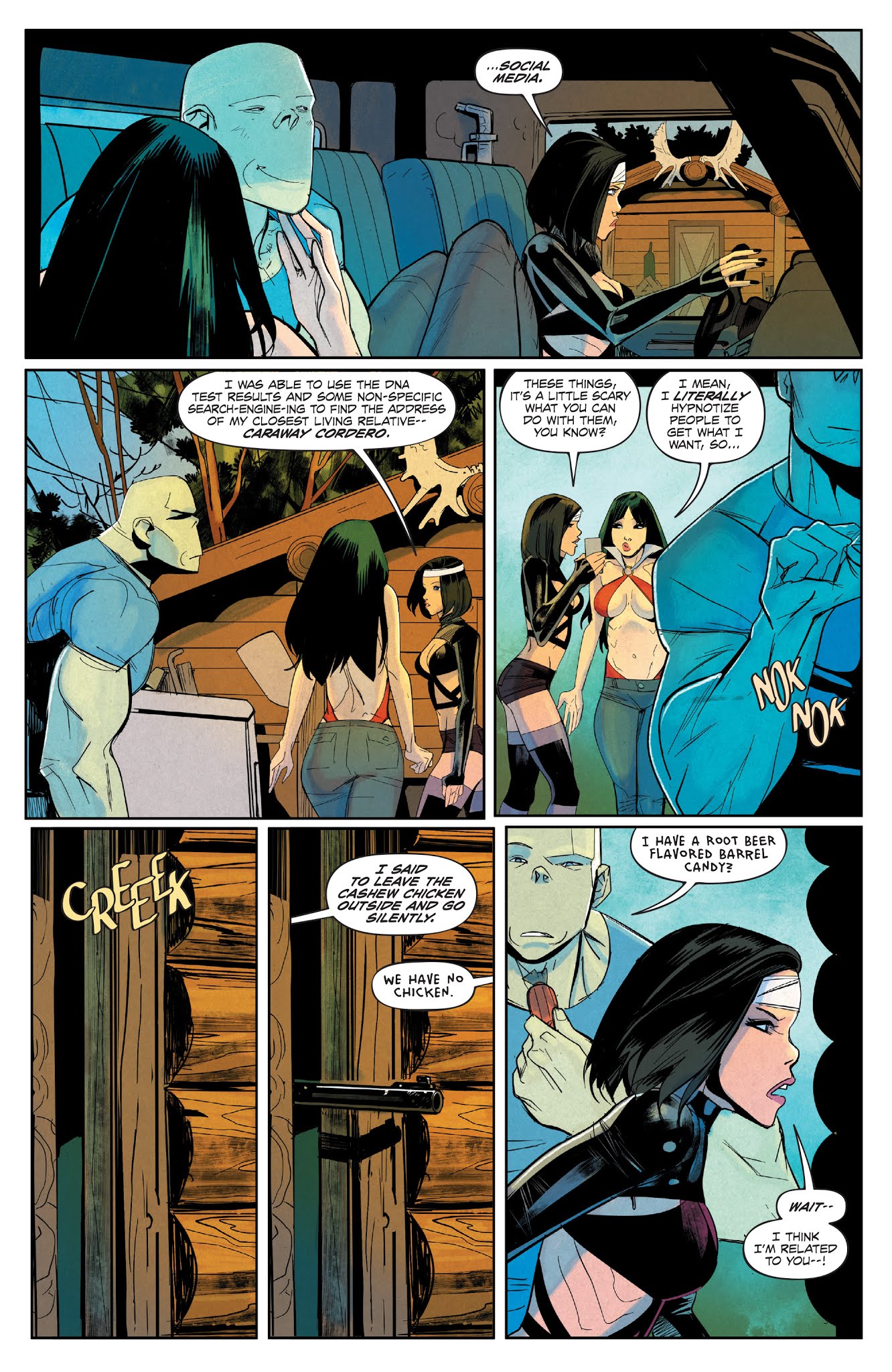 Read online Hack/Slash: Resurrection comic -  Issue #9 - 12