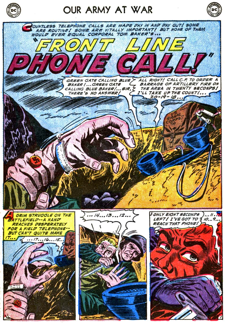 Read online Our Army at War (1952) comic -  Issue #26 - 28