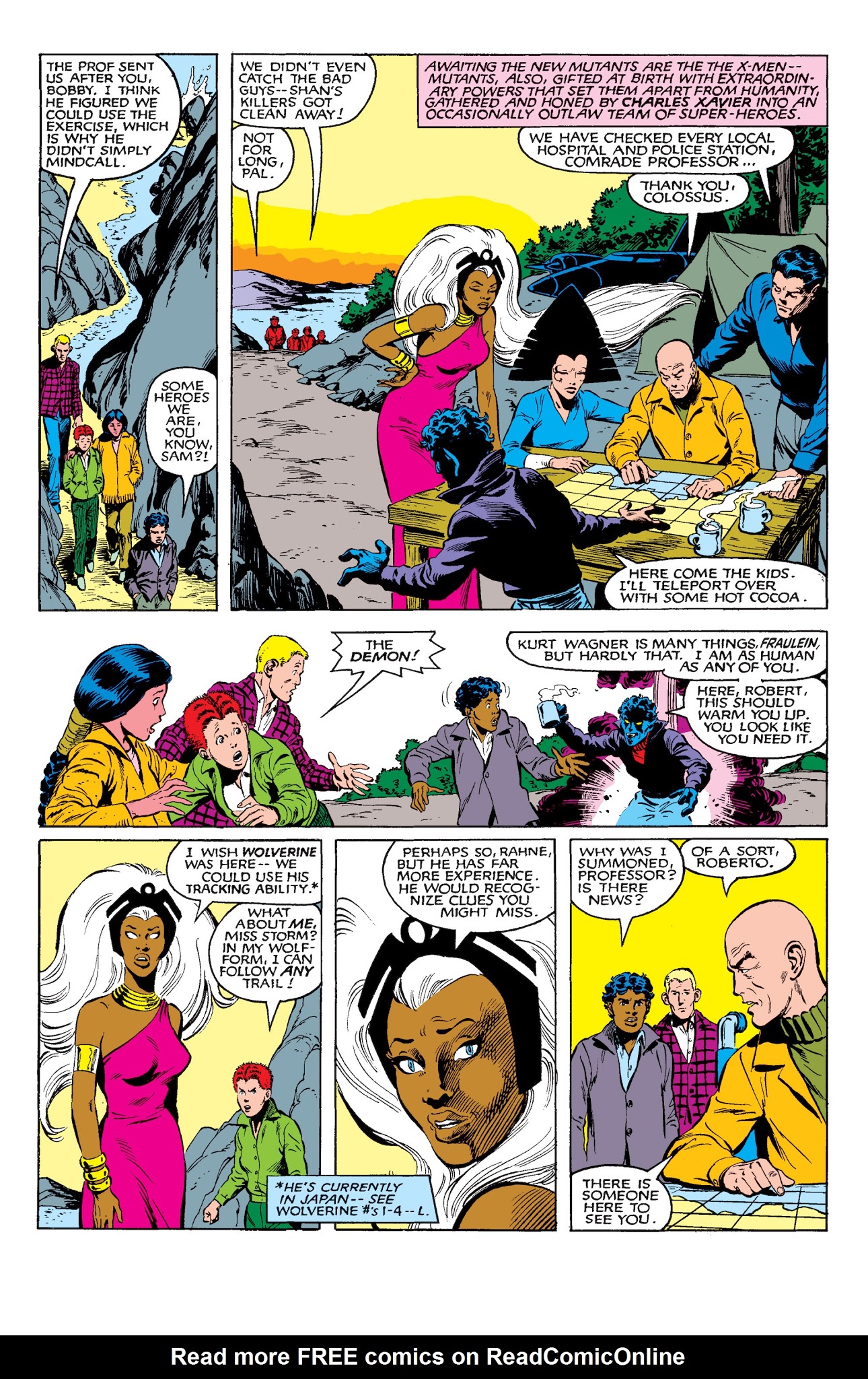 Read online New Mutants Classic comic -  Issue # TPB 1 - 218