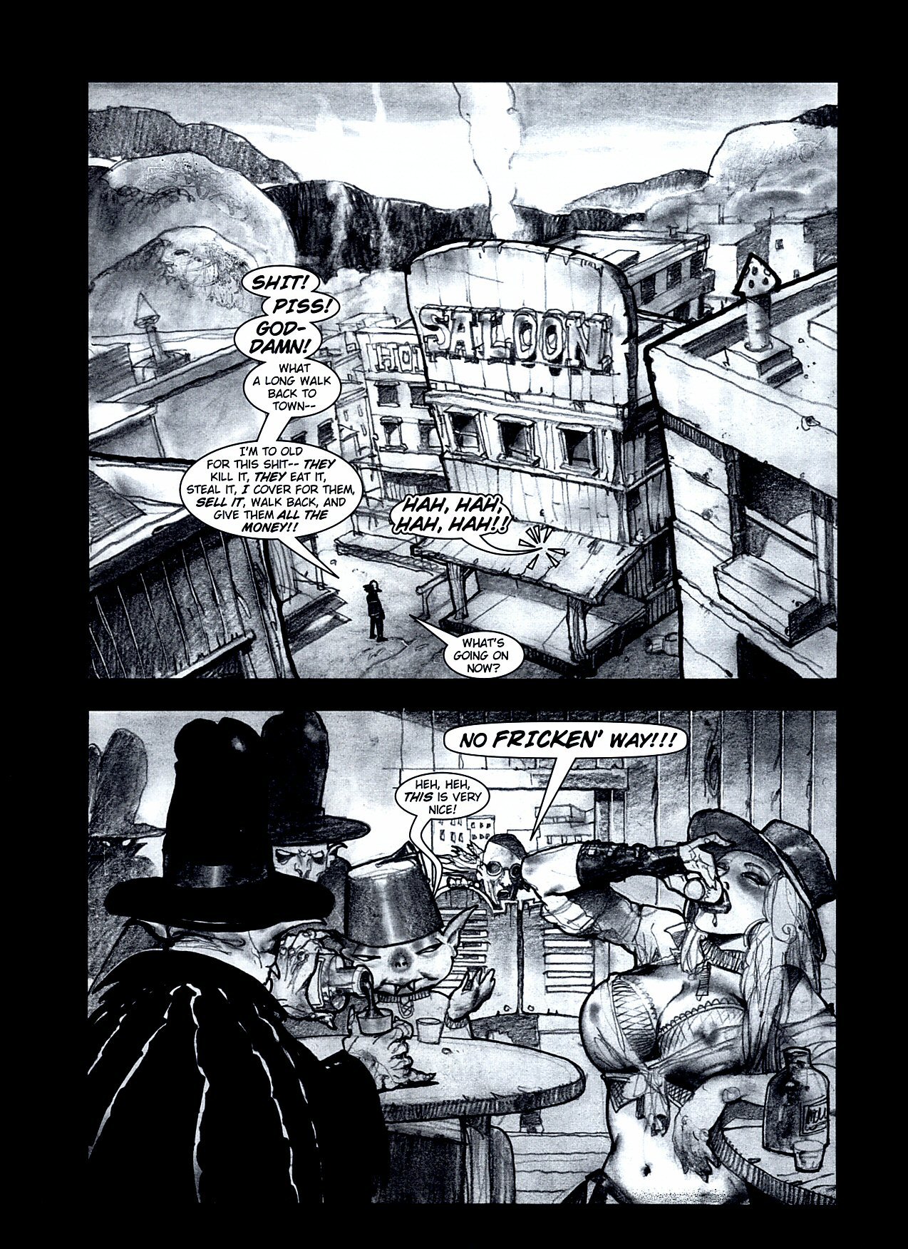 Read online Fistful of Blood (2002) comic -  Issue # TPB - 61