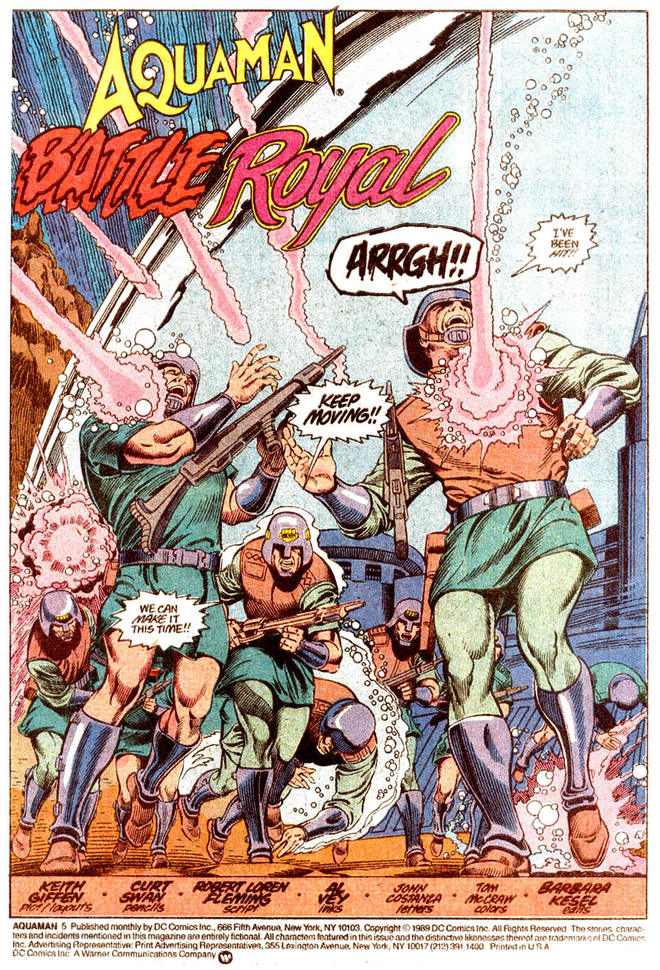 Read online Aquaman (1989) comic -  Issue #5 - 2