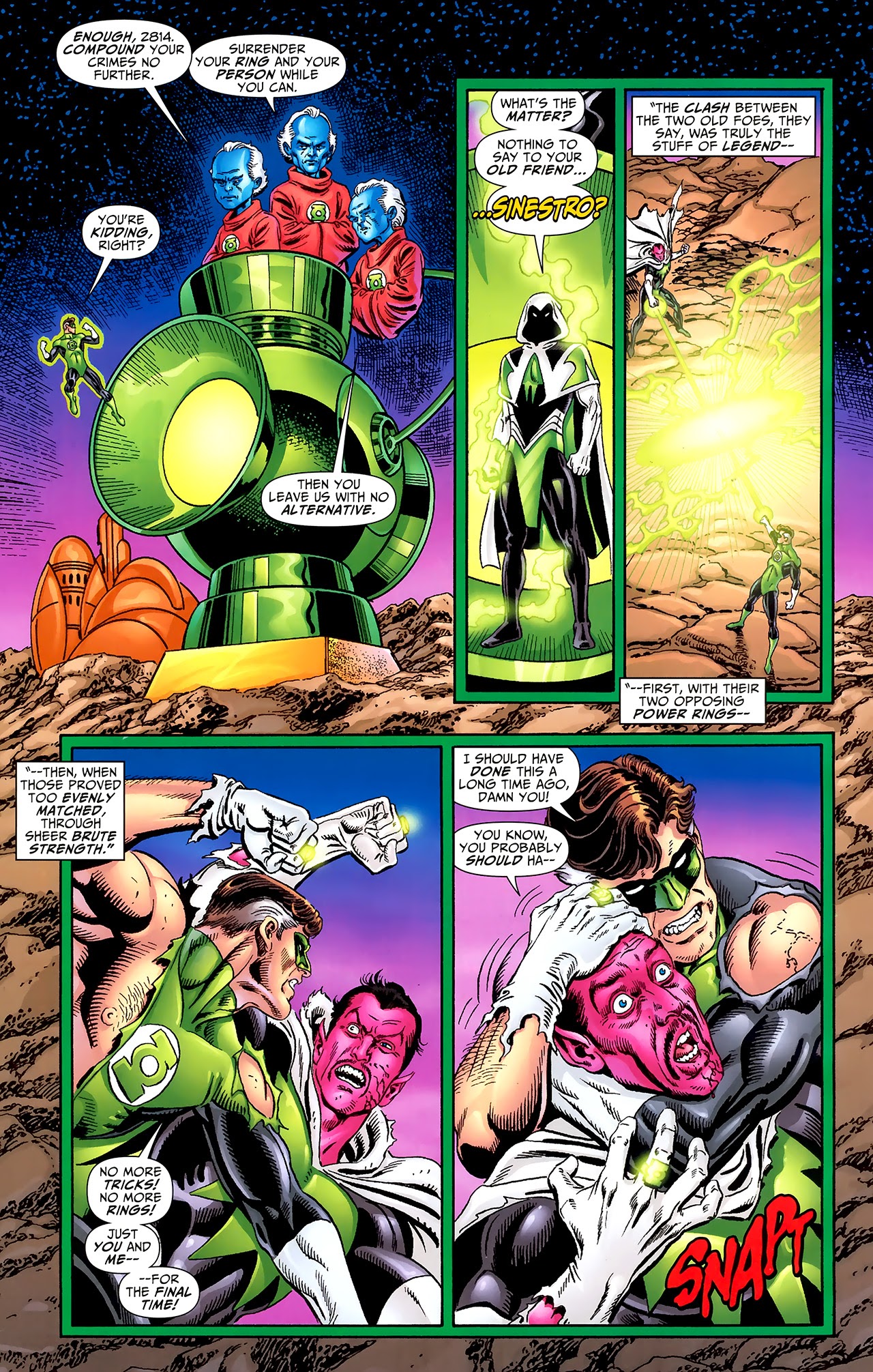 Read online DC Universe: Legacies comic -  Issue #8 - 21