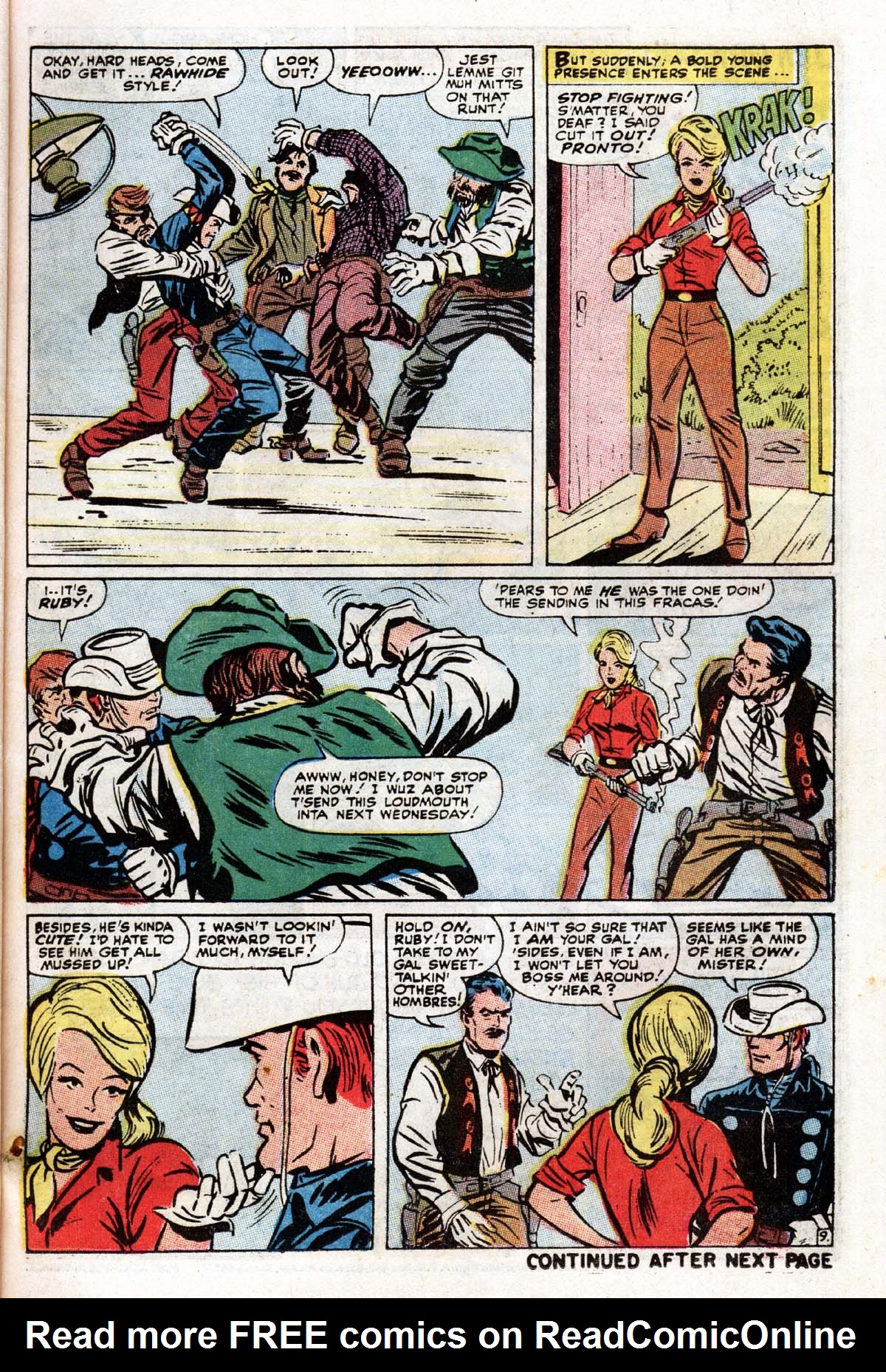 Read online The Mighty Marvel Western comic -  Issue #8 - 10