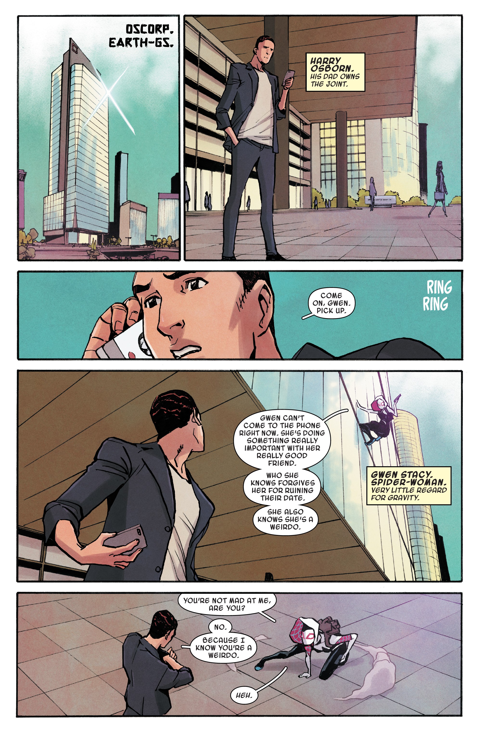 Read online Spider-Gwen: Ghost-Spider comic -  Issue #8 - 3