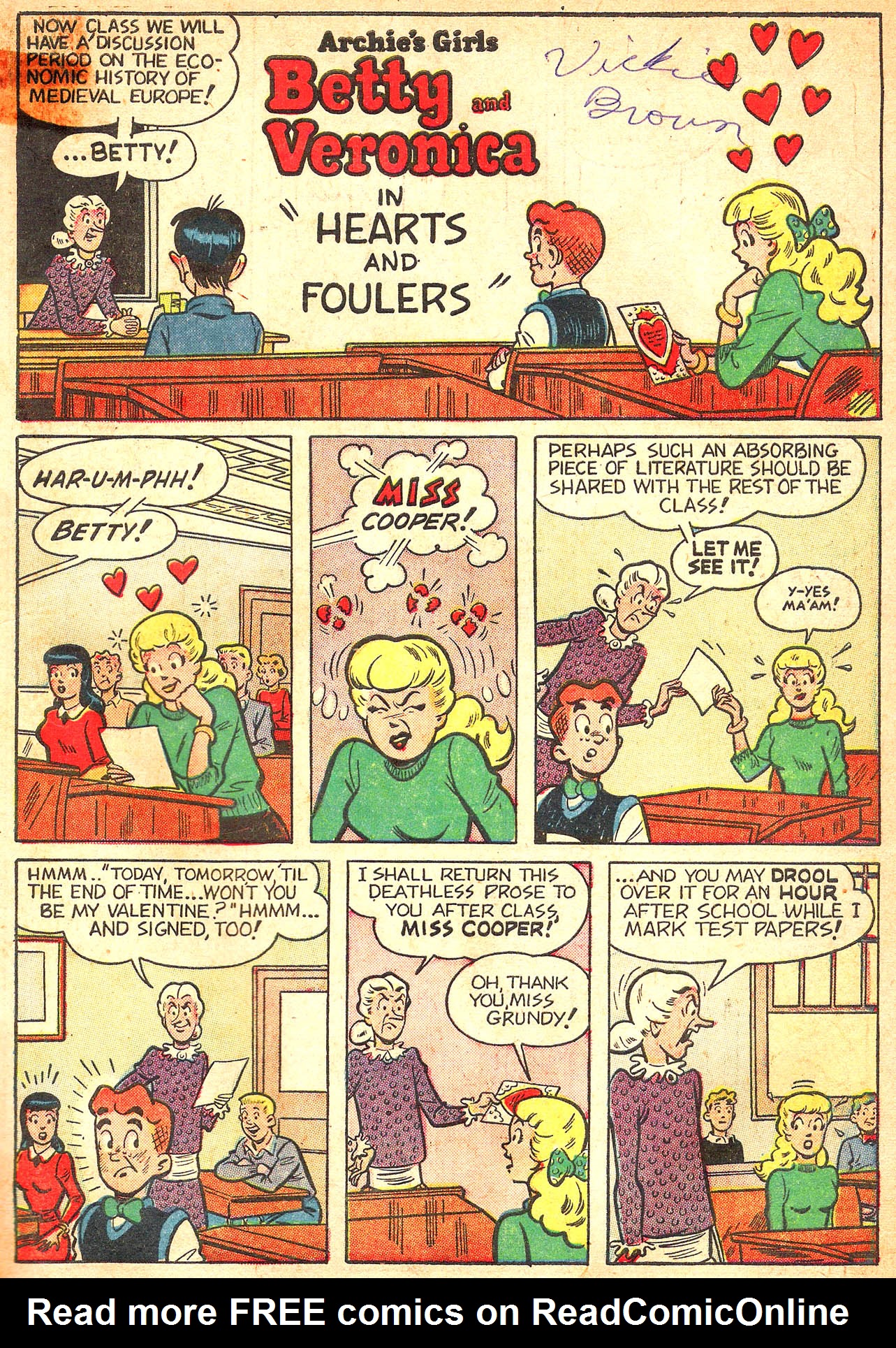 Read online Archie's Girls Betty and Veronica comic -  Issue # _Annual 3 - 3