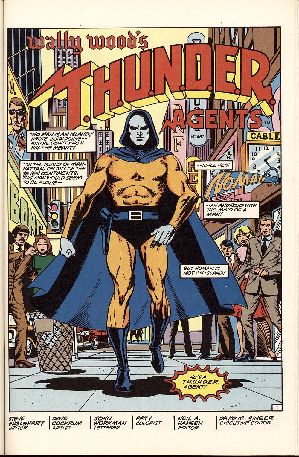 Read online Wally Wood's T.H.U.N.D.E.R. Agents comic -  Issue #1 - 29