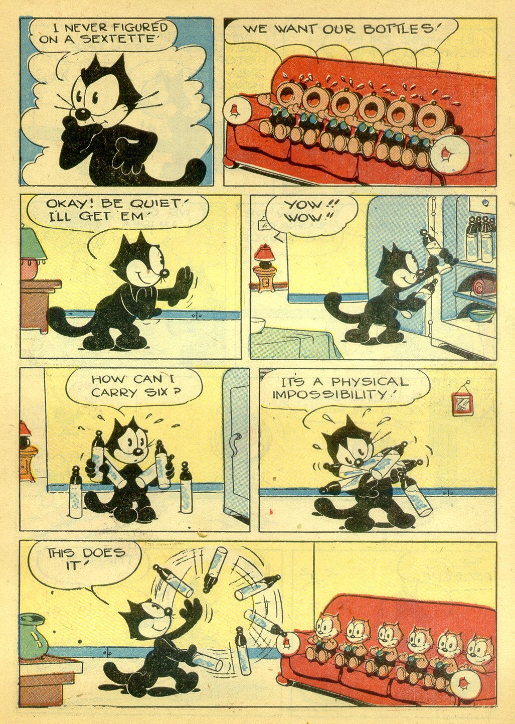 Read online Felix the Cat (1948) comic -  Issue #3 - 9