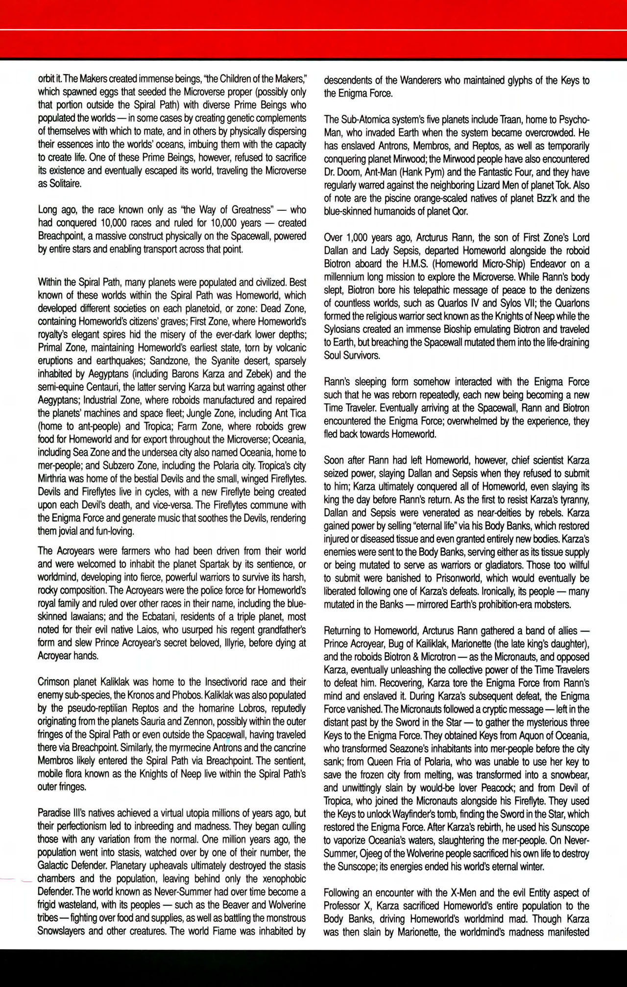 Read online All-New Official Handbook of the Marvel Universe A to Z comic -  Issue #7 - 34