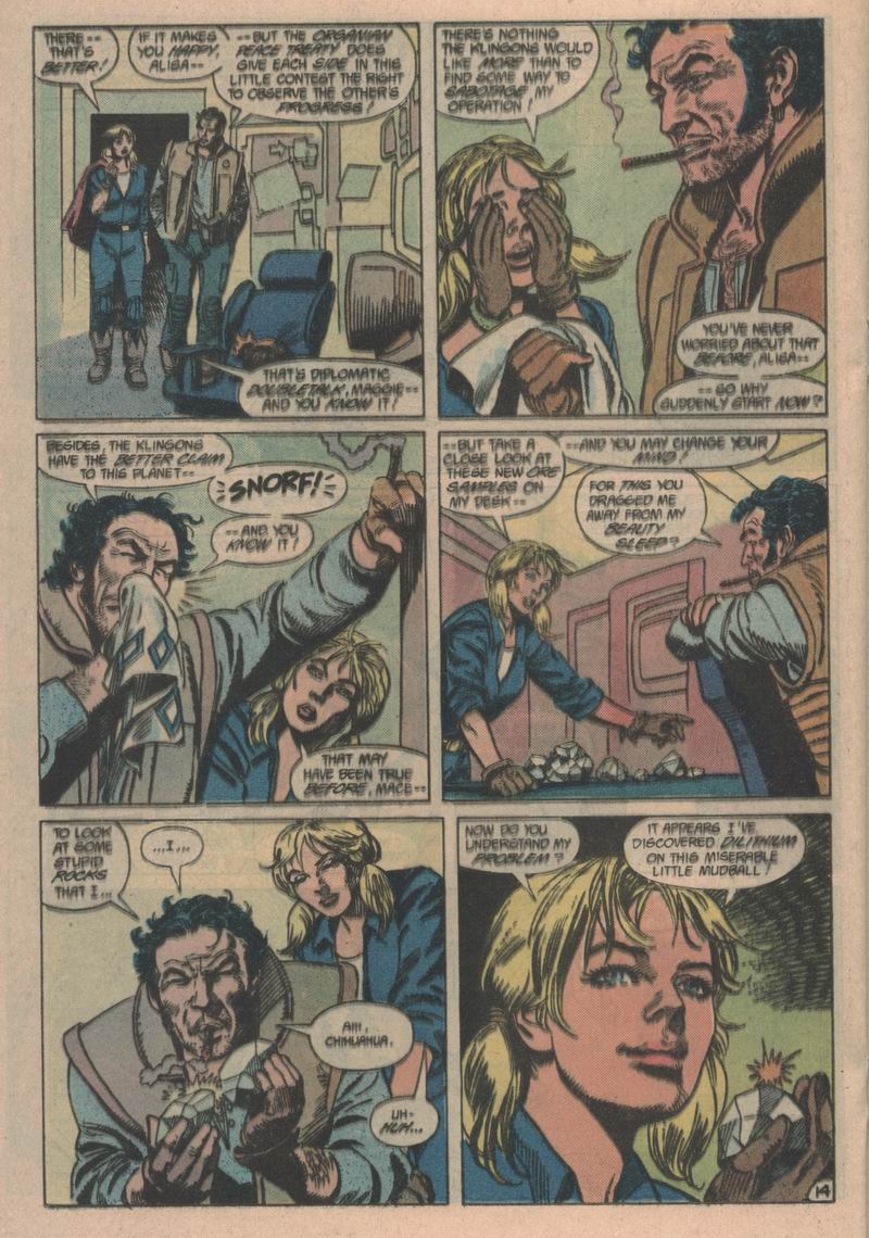 Read online Star Trek (1984) comic -  Issue #31 - 15