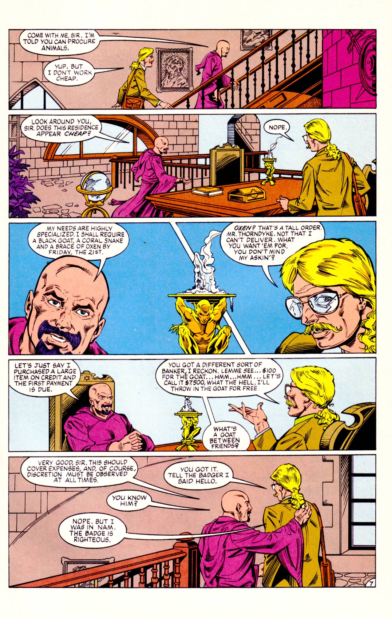 Read online The Badger comic -  Issue #7 - 9