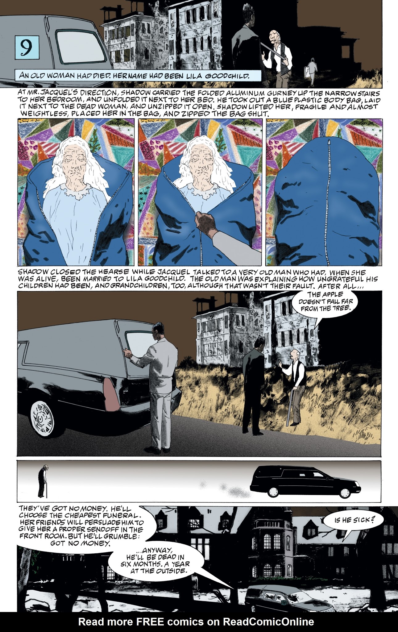 Read online American Gods: Shadows comic -  Issue #9 - 3