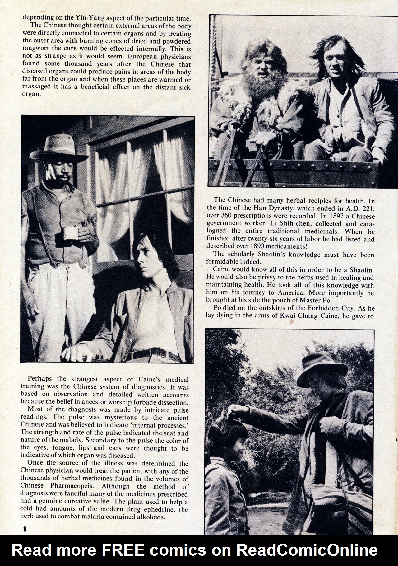 Read online The Deadliest Heroes Of Kung Fu comic -  Issue # Full - 8