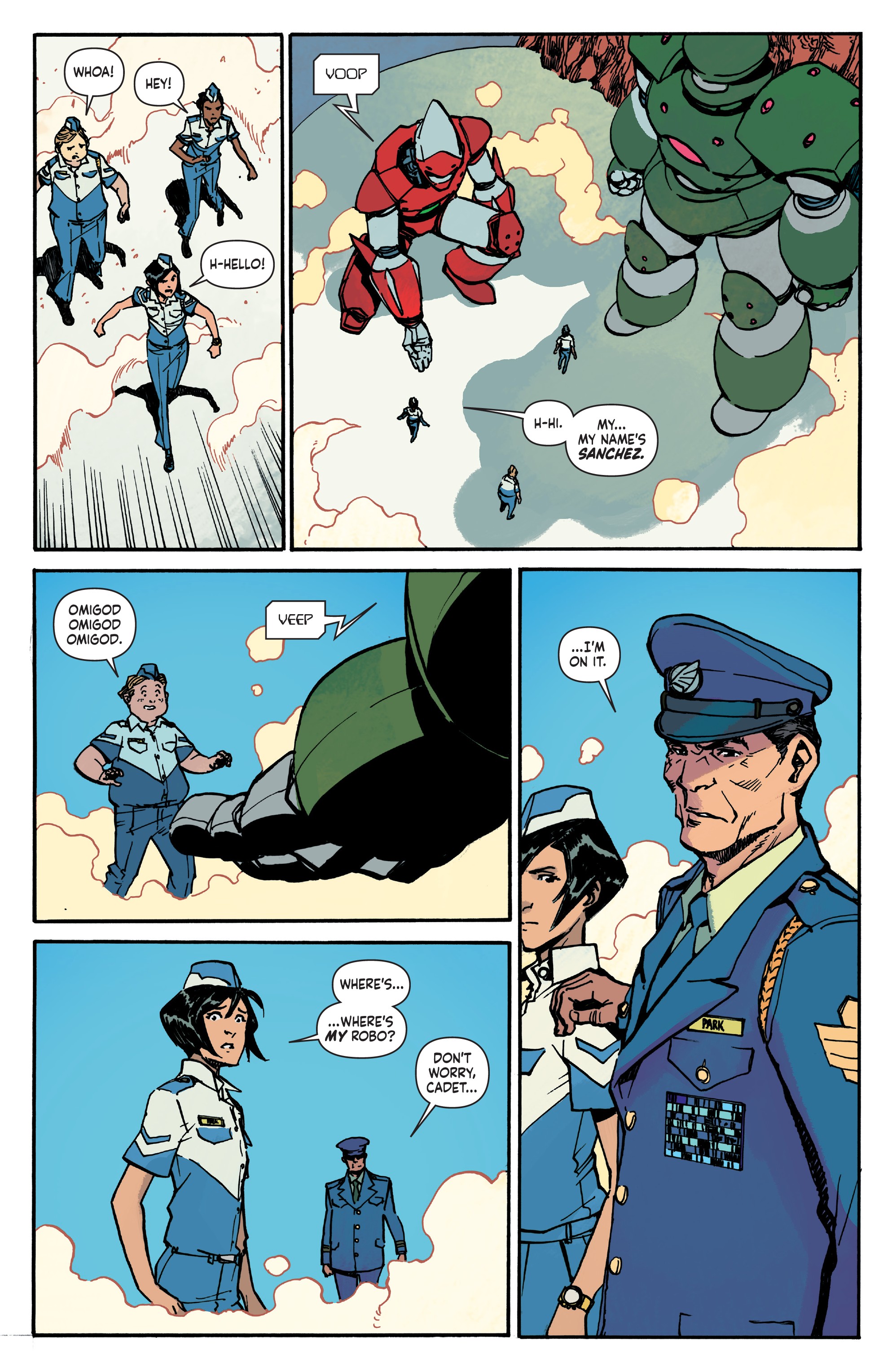 Read online Mech Cadet Yu comic -  Issue # _TPB 1 - 15