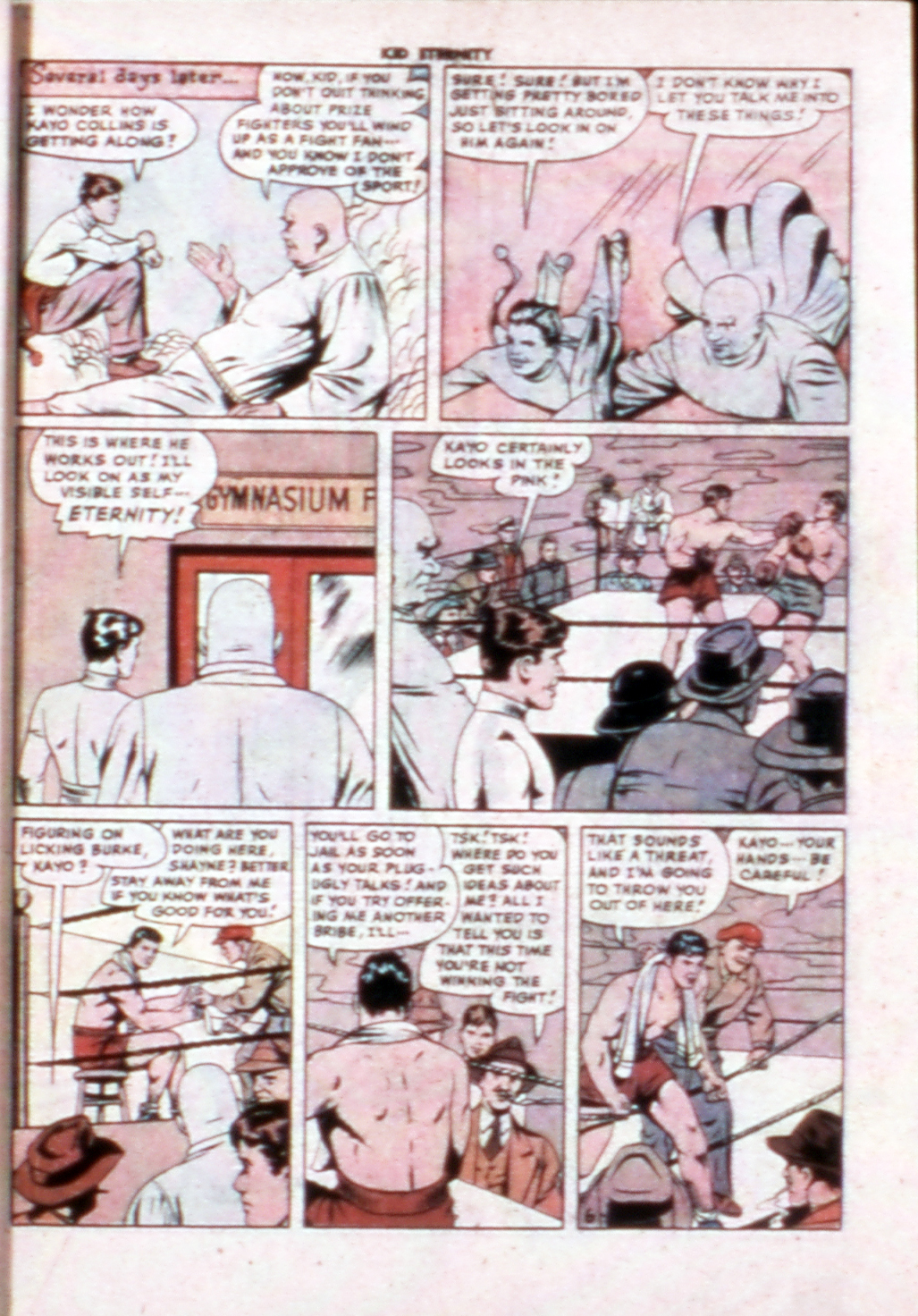 Read online Kid Eternity (1946) comic -  Issue #17 - 27