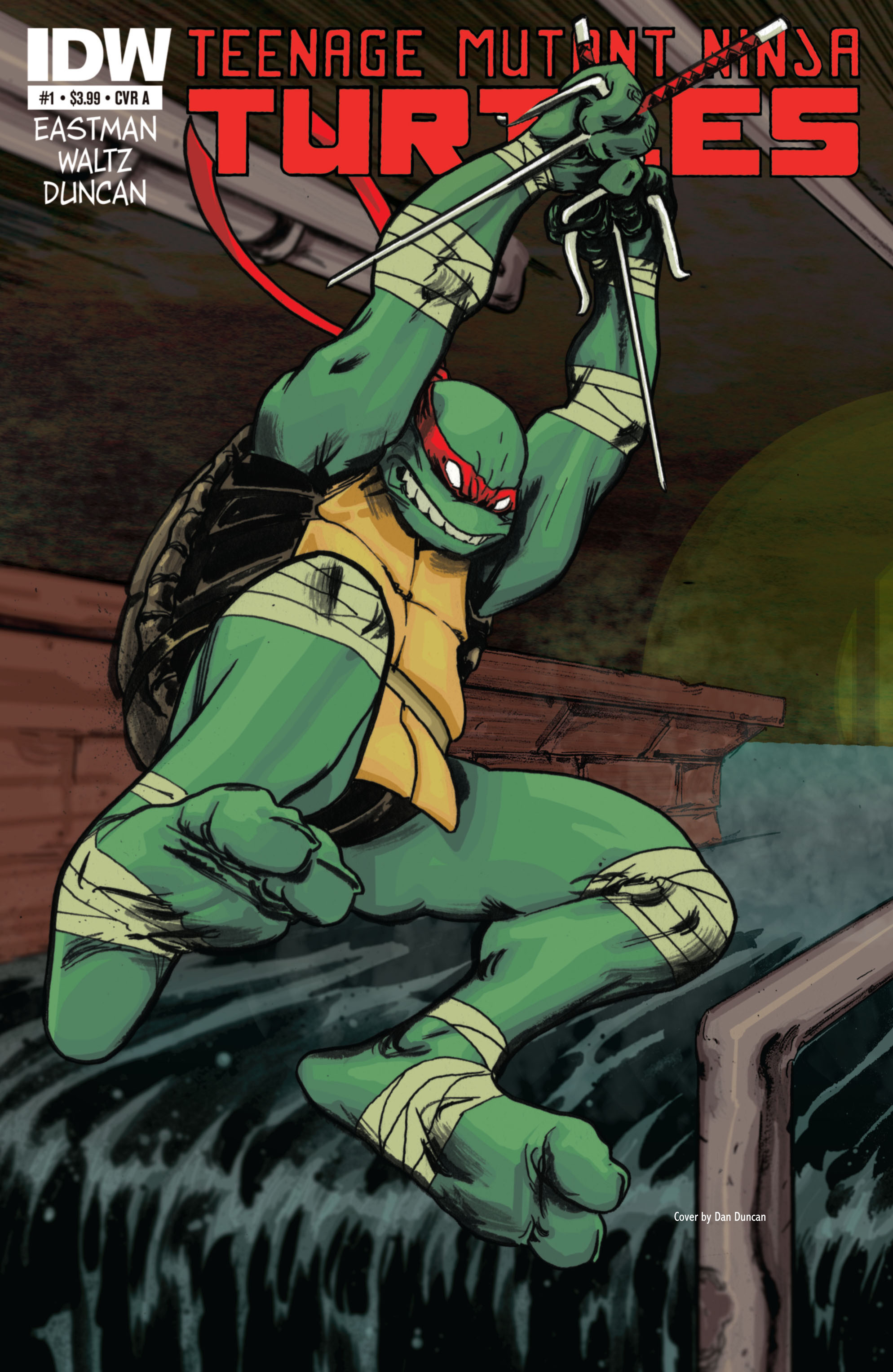 Read online Teenage Mutant Ninja Turtles (2011) comic -  Issue #1 - 1