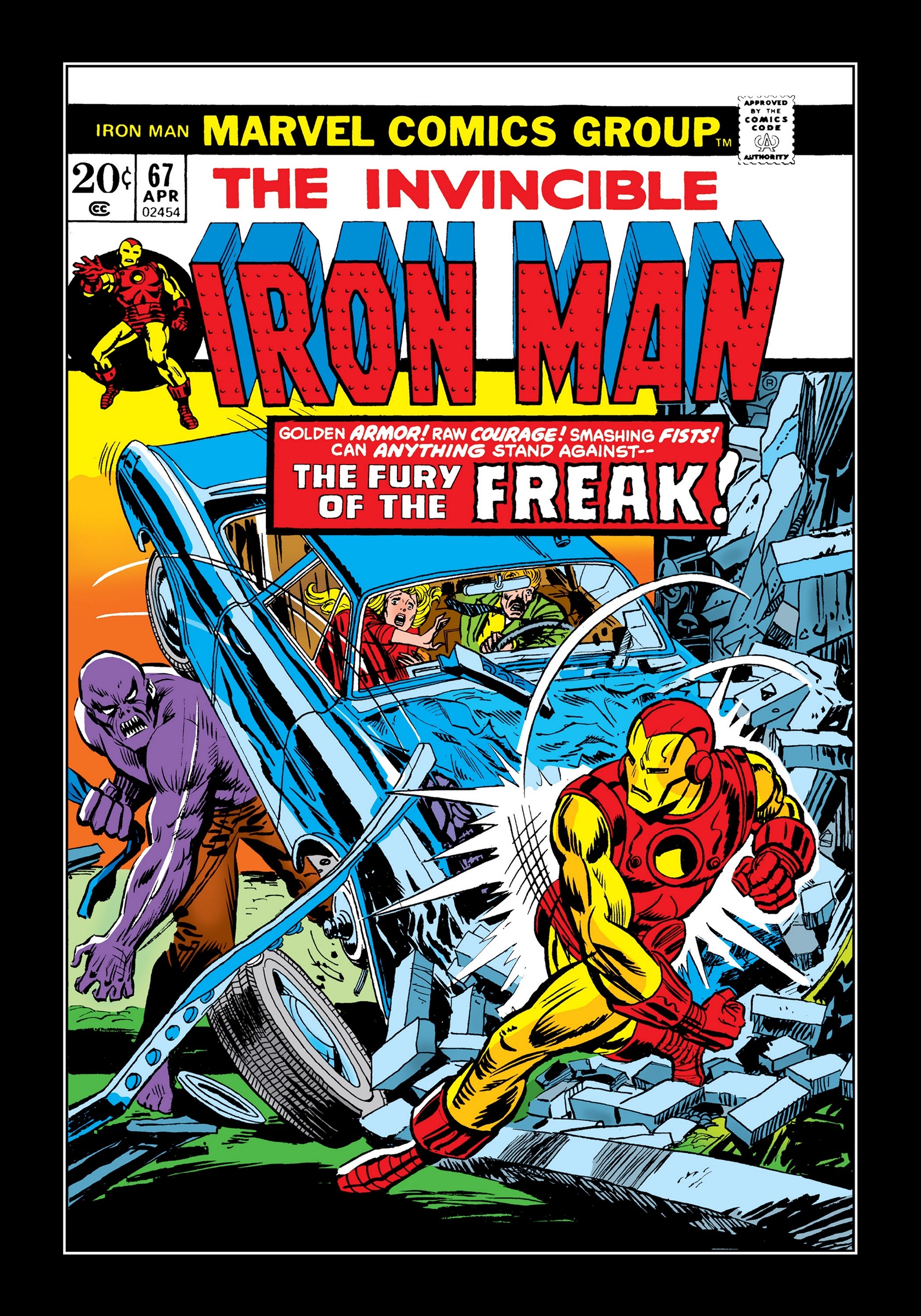 Read online Marvel Masterworks: The Invincible Iron Man comic -  Issue # TPB 9 (Part 3) - 73