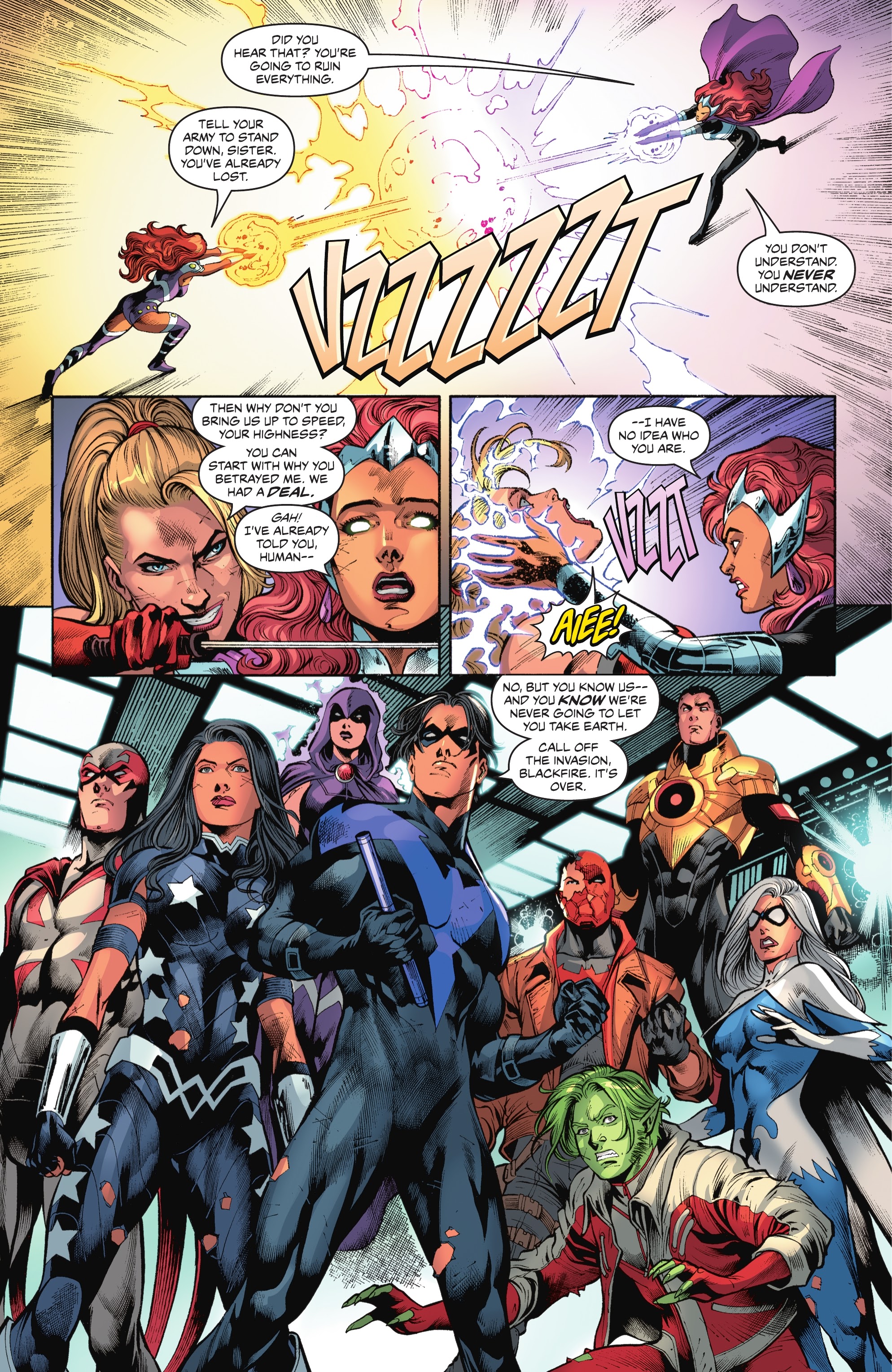 Read online Titans United comic -  Issue #6 - 22