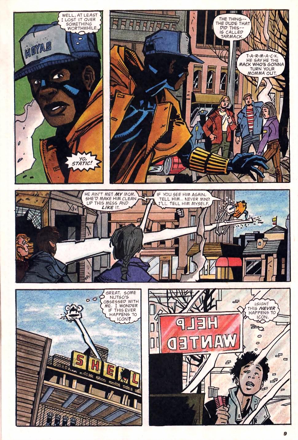 Read online Static comic -  Issue #3 - 8