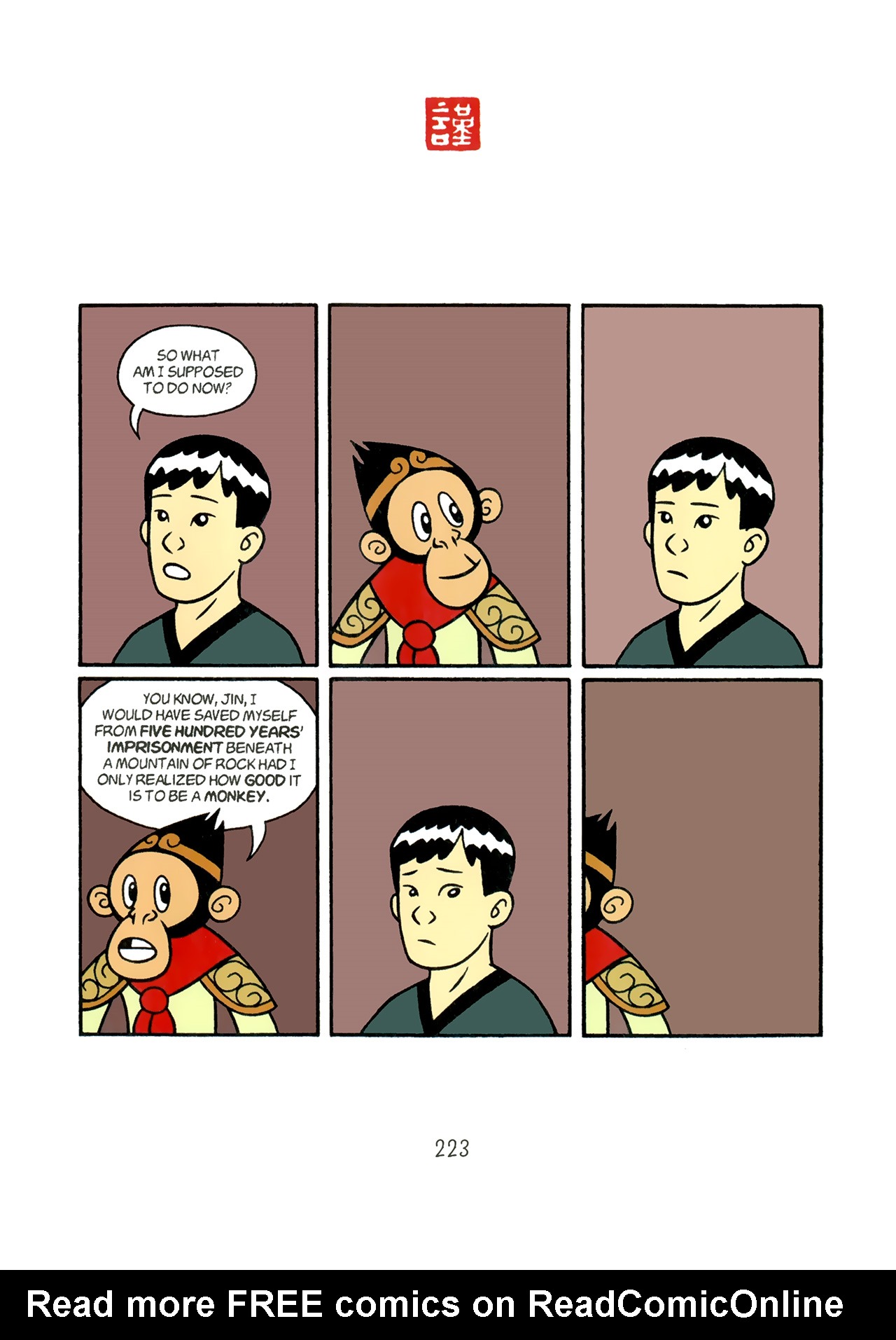 Read online American Born Chinese comic -  Issue # Full - 215