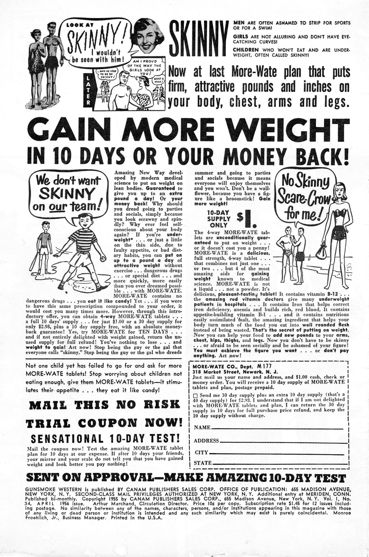 Read online Gunsmoke Western comic -  Issue #34 - 2