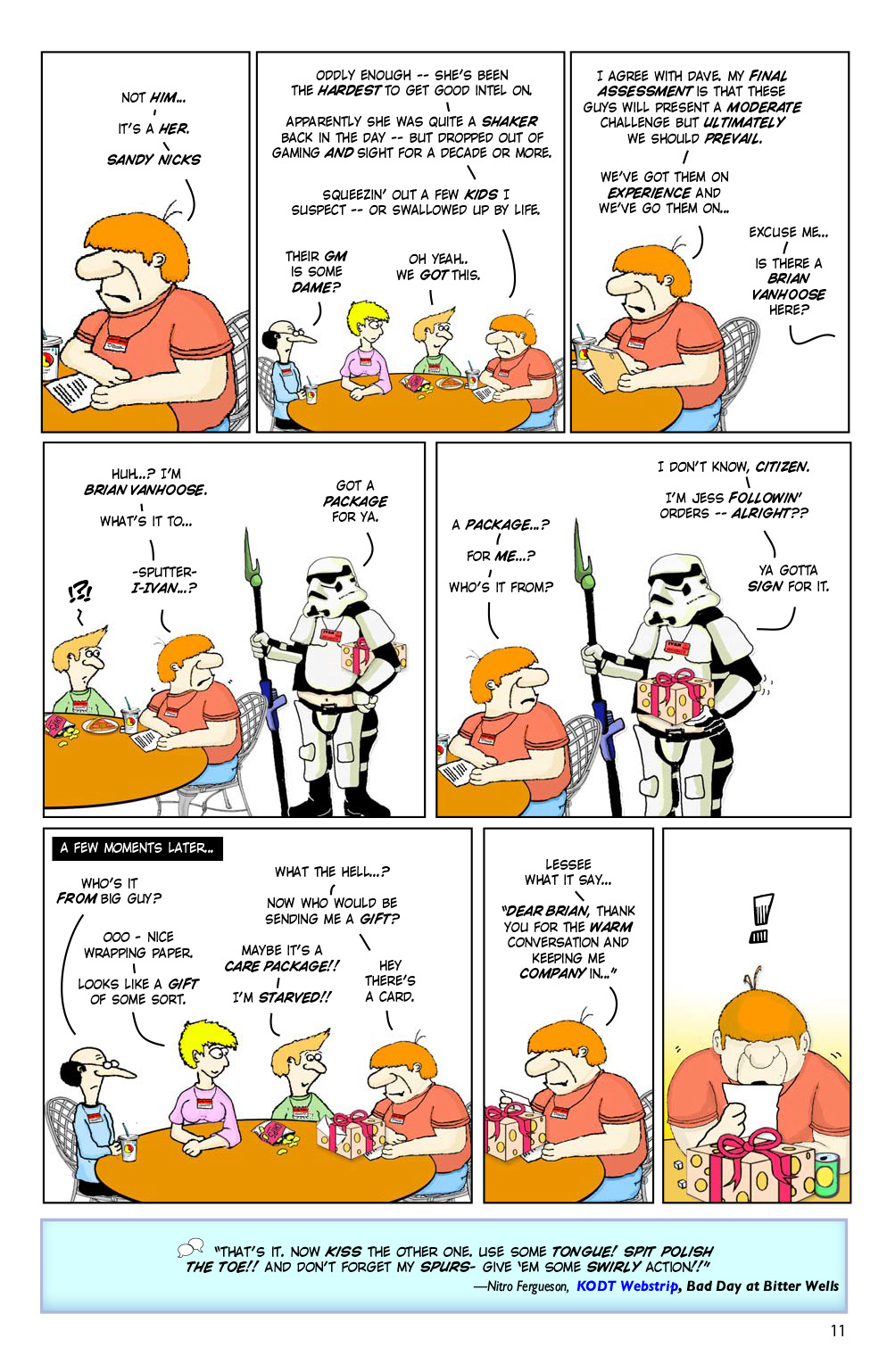 Read online Knights of the Dinner Table comic -  Issue #192 - 13